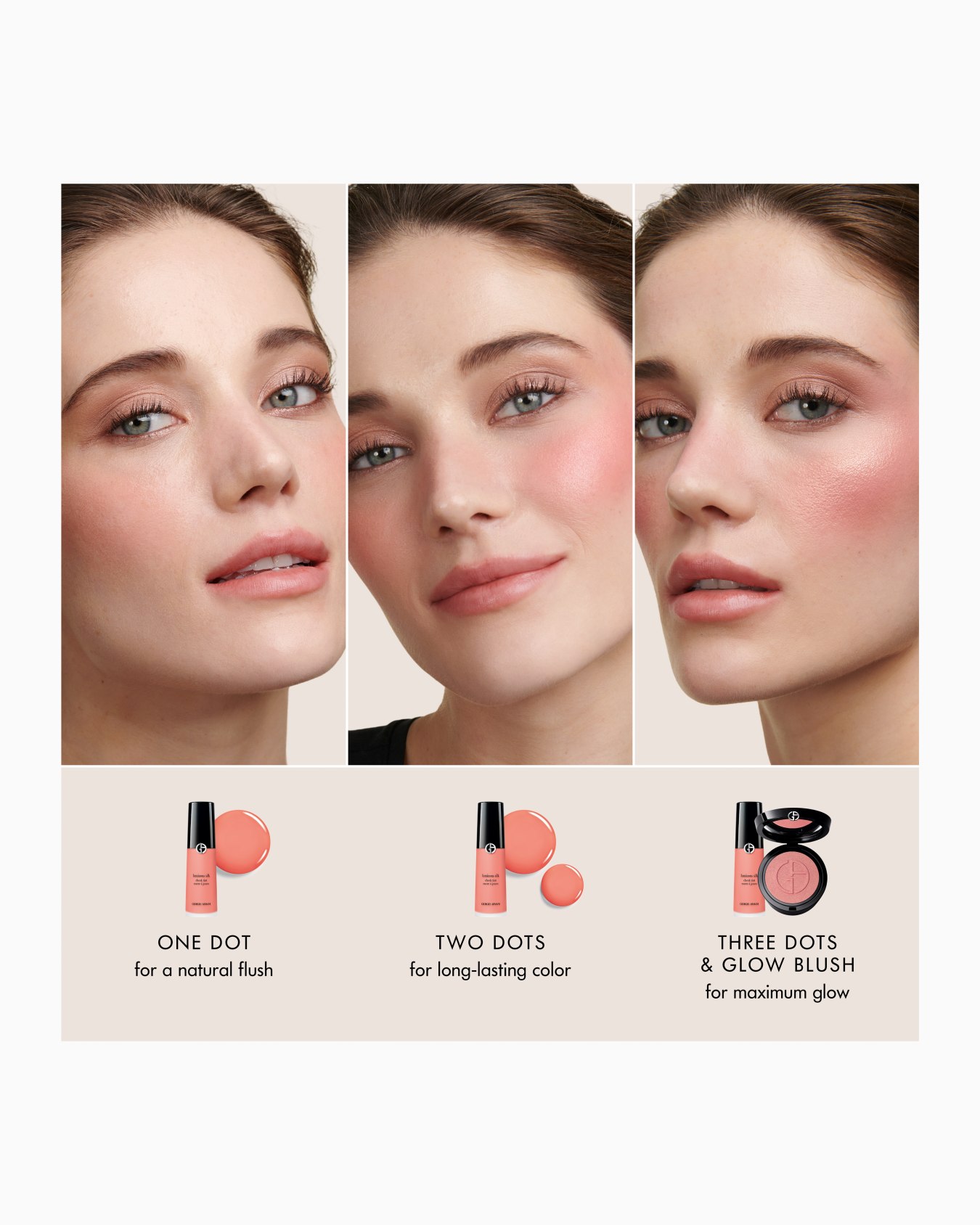 31 - Vivid Coral, Luminous Silk Liquid Blush Cheek Tint Diapositiva 4