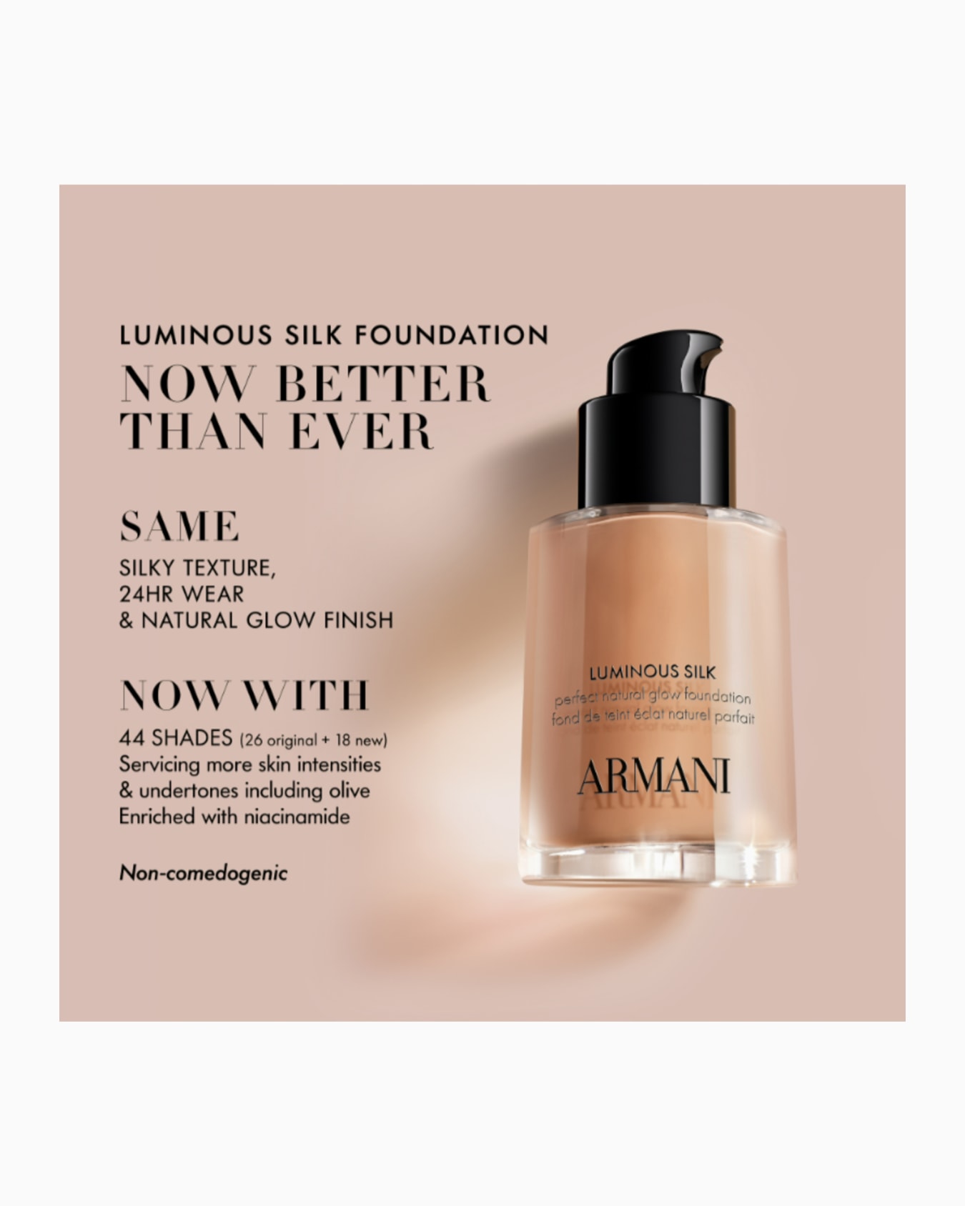 13.25 DEEP - NEUTRAL GOLDEN, Luminous Silk Natural Glow Blurring Foundation with 24- Hour Wear Slide 1