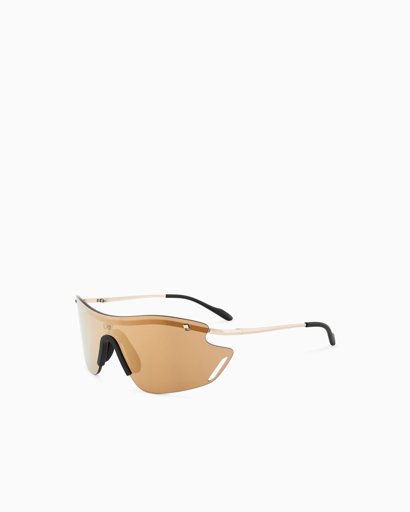 Unisex sunglasses in an asymmetrical shape Slide 1