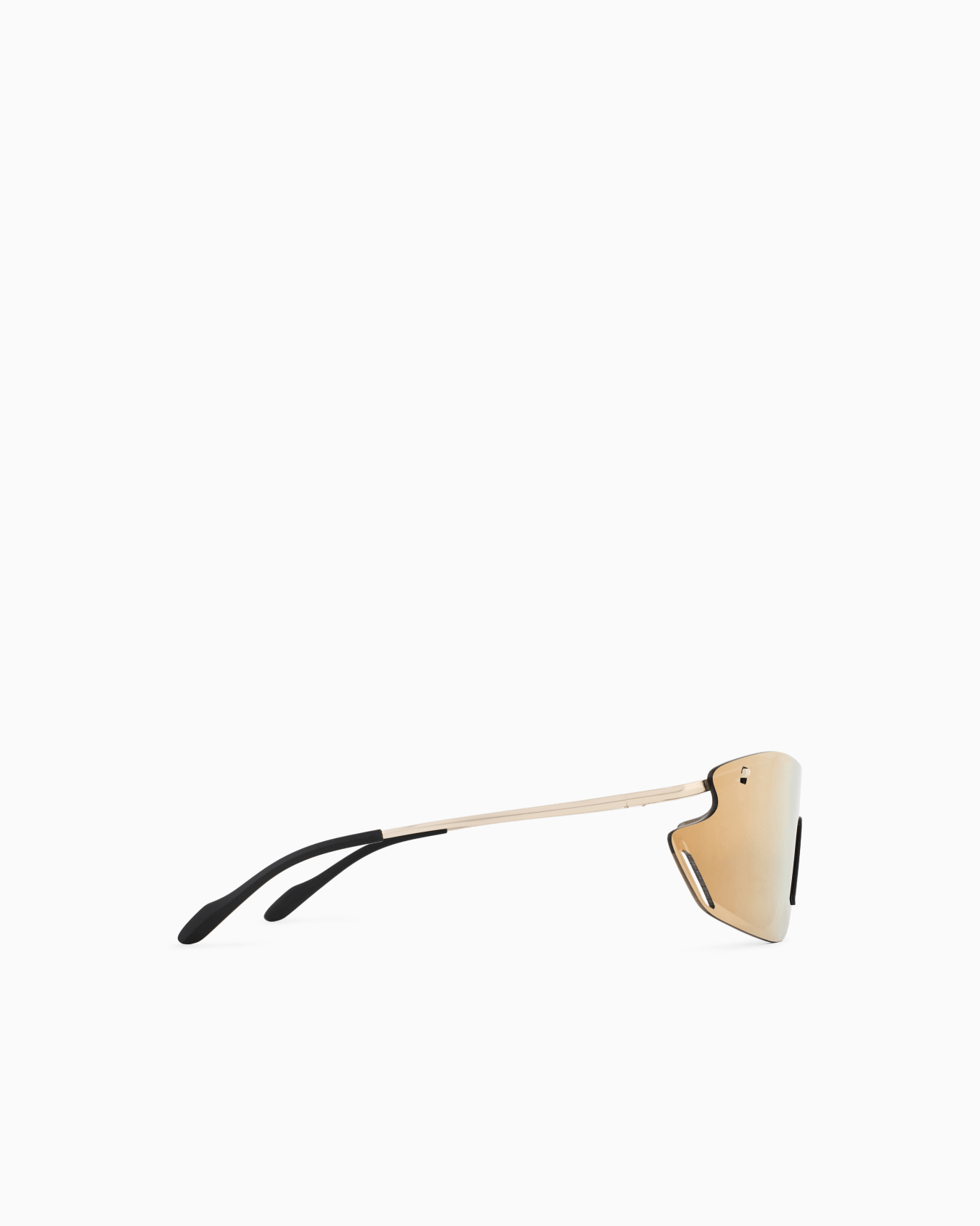Unisex sunglasses in an asymmetrical shape Slide 2