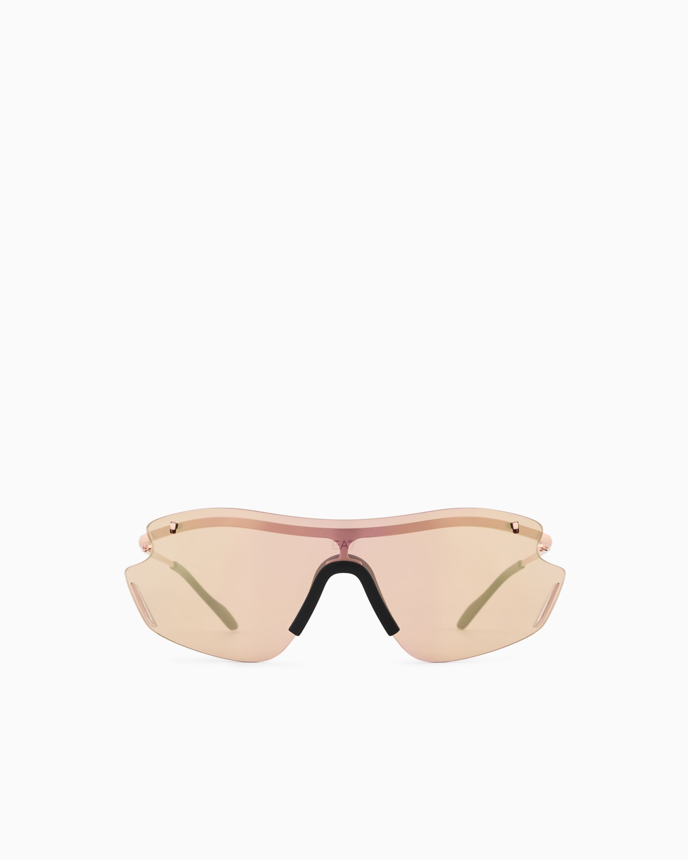 Unisex sunglasses in an asymmetrical shape Slide 0