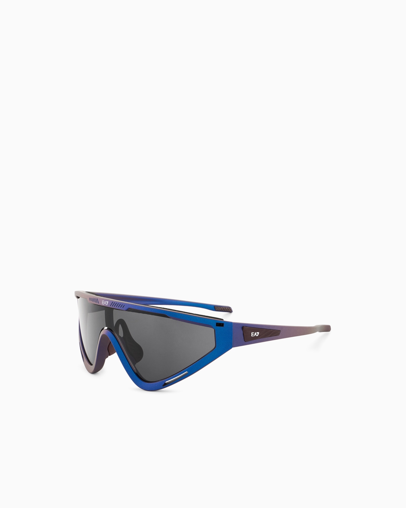 Unisex sunglasses in an asymmetrical shape Slide 1