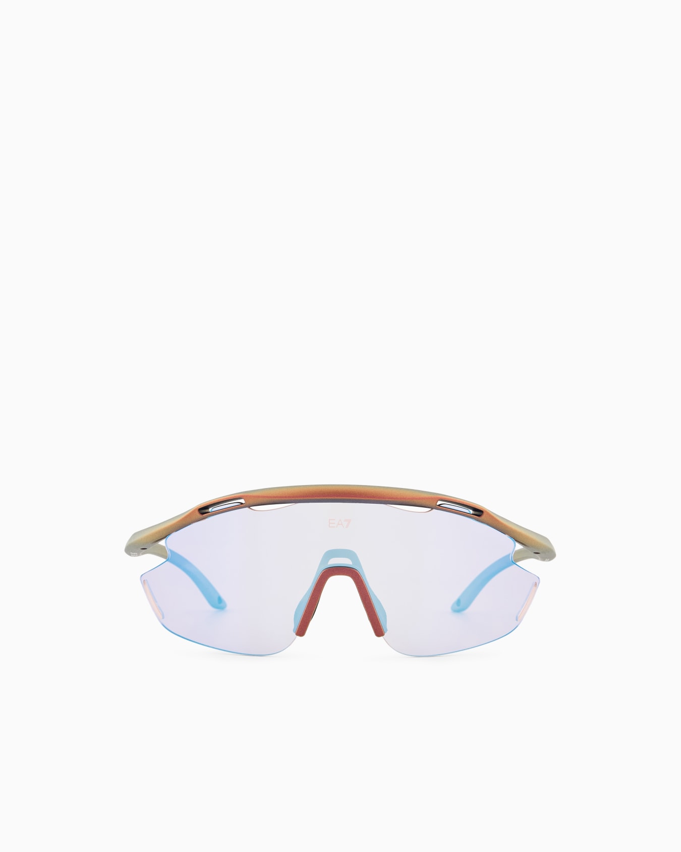Unisex sunglasses in an asymmetrical shape Slide 0