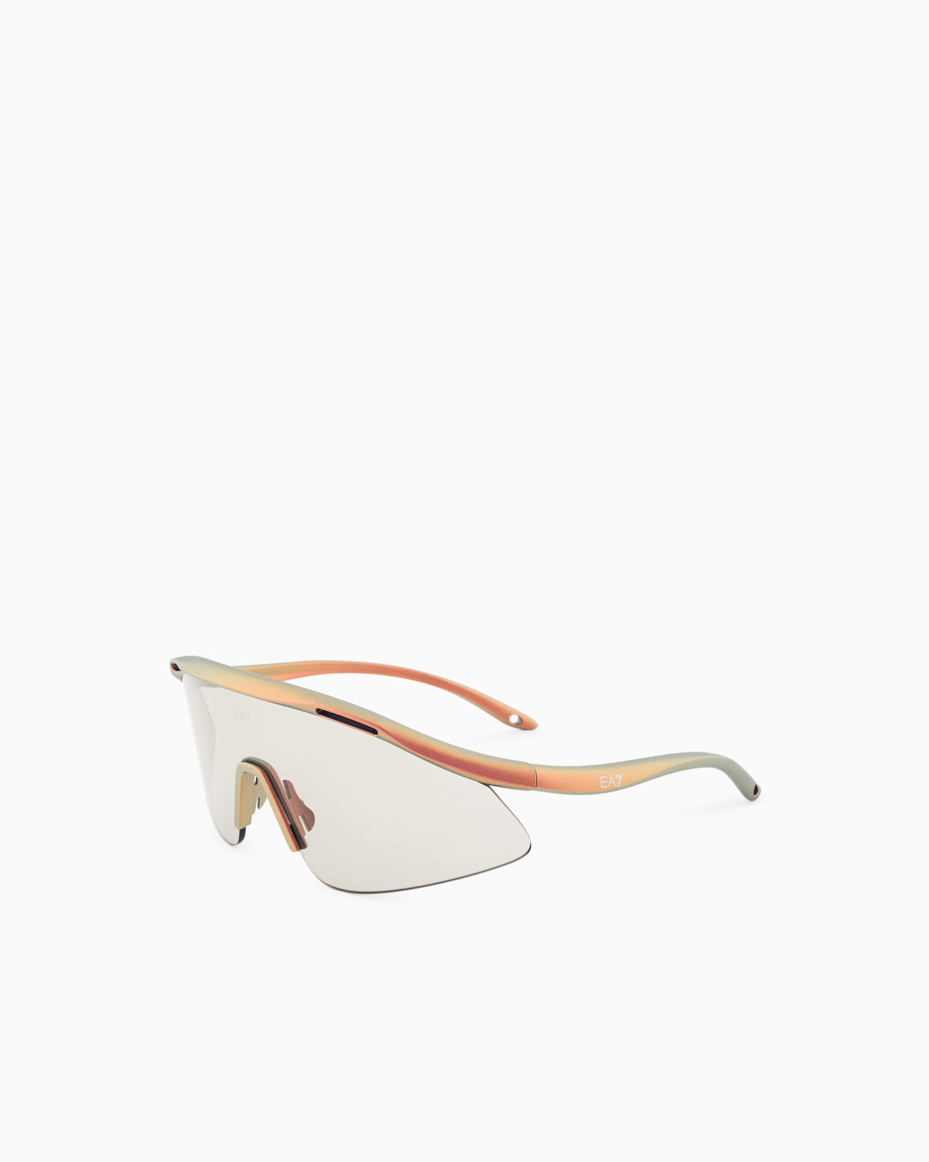 Unisex sunglasses in an asymmetrical shape Slide 2