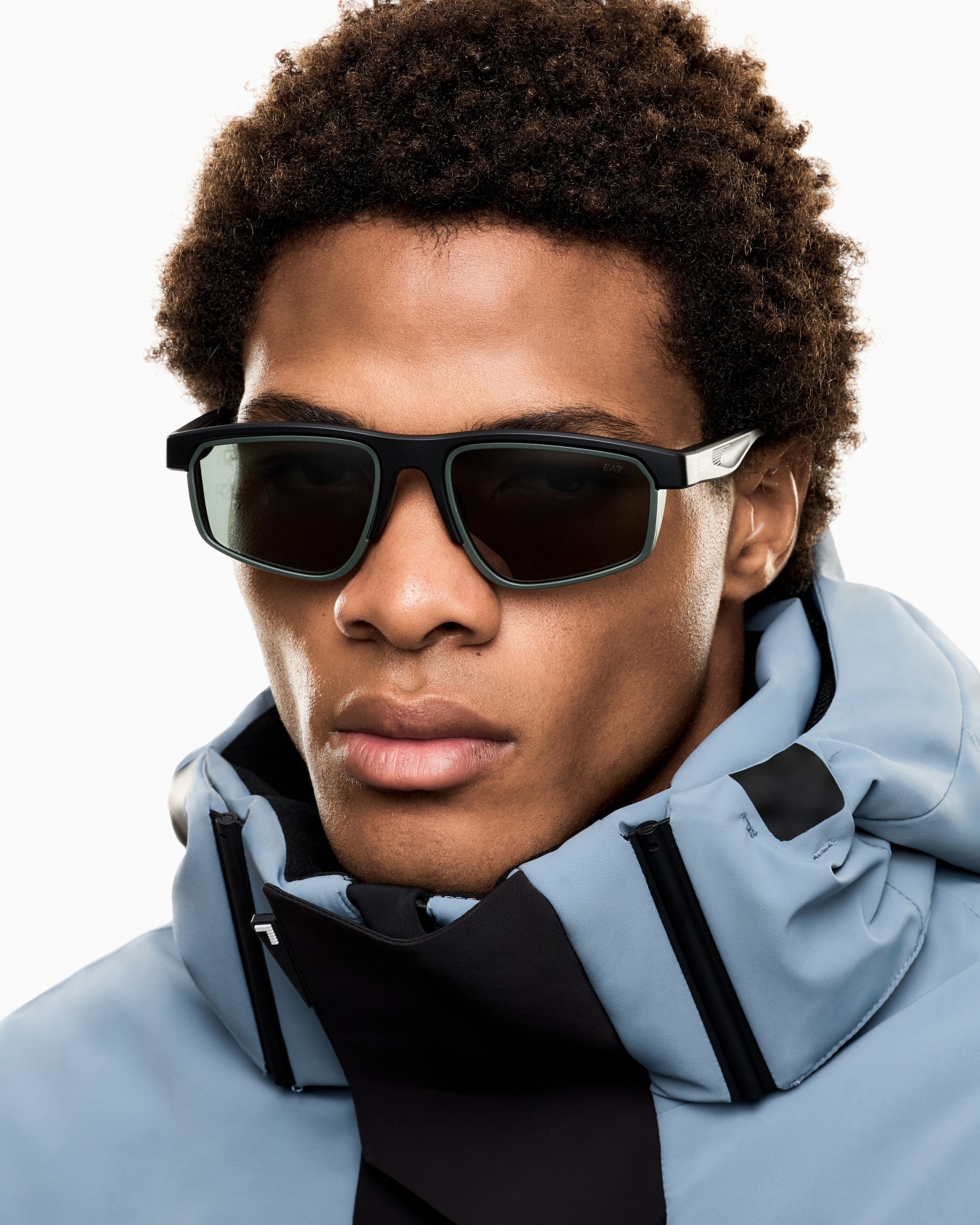 Lunettes de soleil de sport unisexes Vyron de forme rectangulaire Diapositive 5