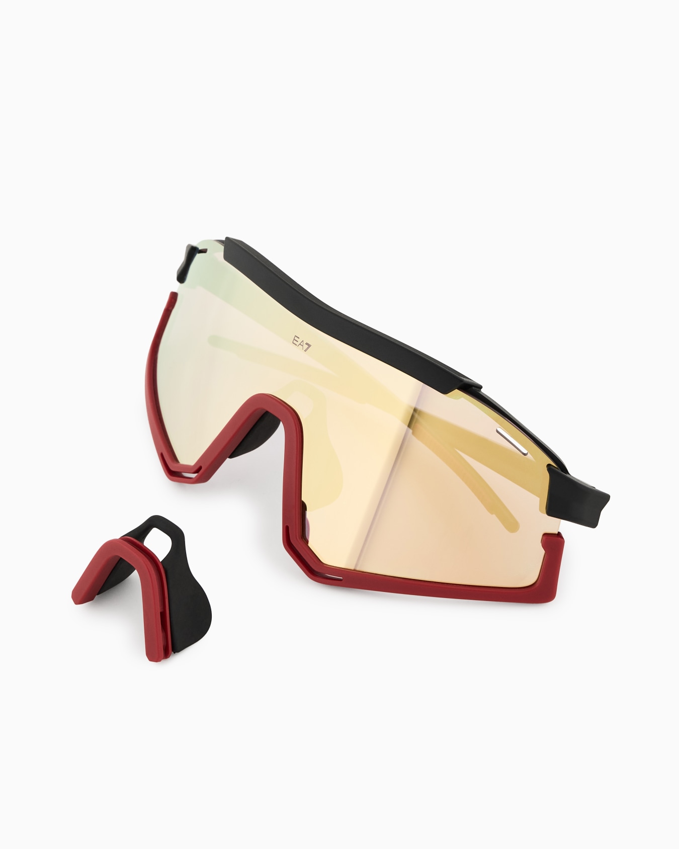 スポーツサングラス イレギュラーシェイプ スライドする 1