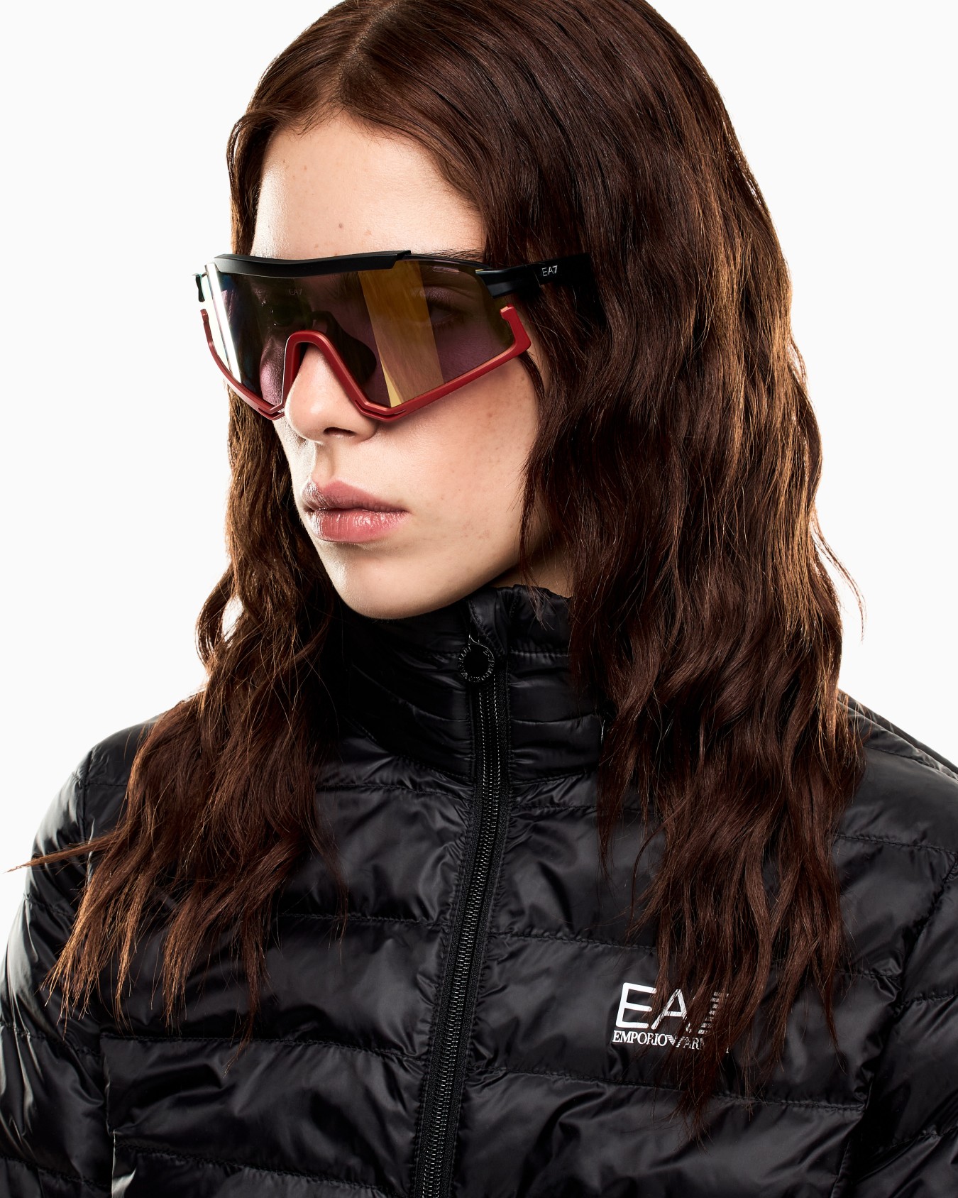 スポーツサングラス イレギュラーシェイプ スライドする 5