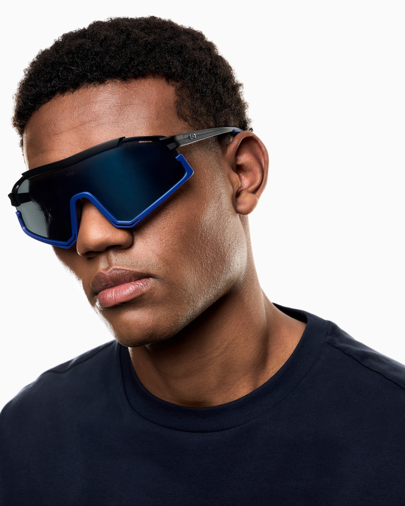 スポーツサングラス イレギュラーシェイプ スライドする 6