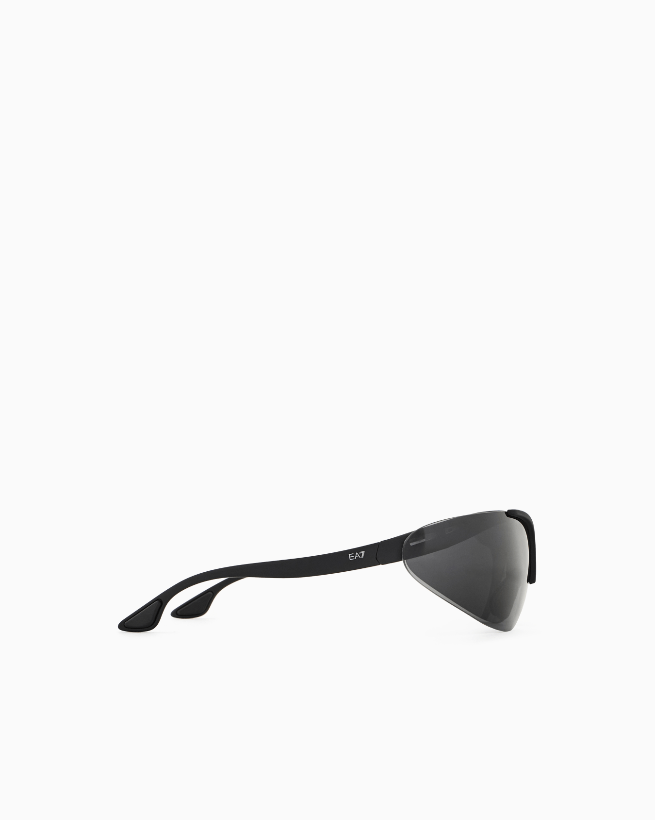 Sportliche Sonnenbrille mit unregelmäßig geformter Fassung Folie 2