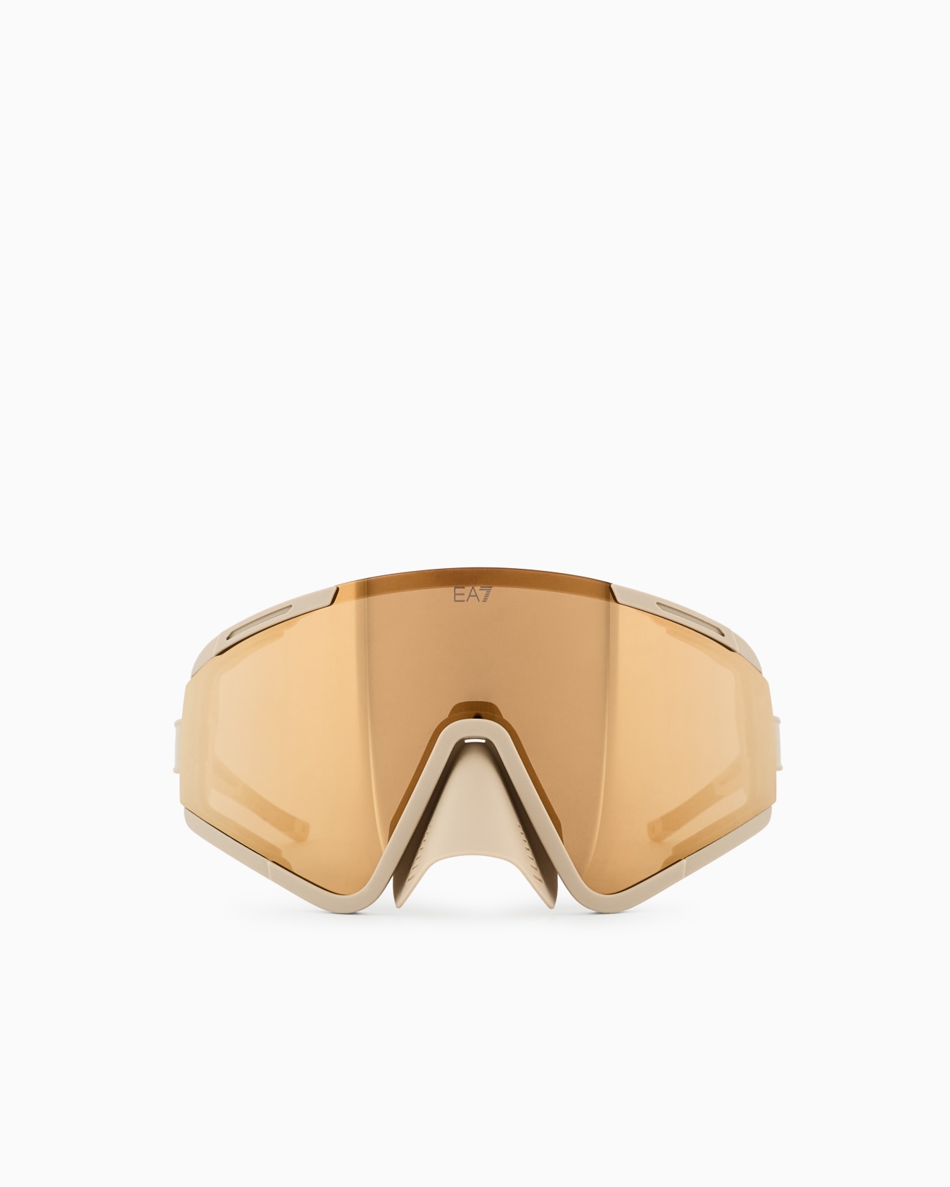 Unisex sunglasses in an asymmetrical shape Slide 0