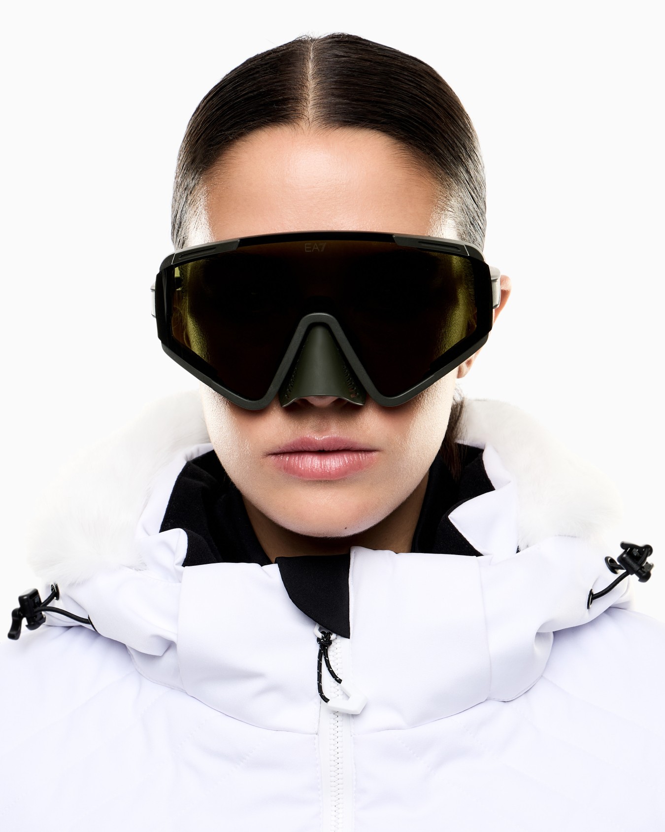 Unisex-Sport-Sonnenbrille mit asymmetrischer Form Folie 7