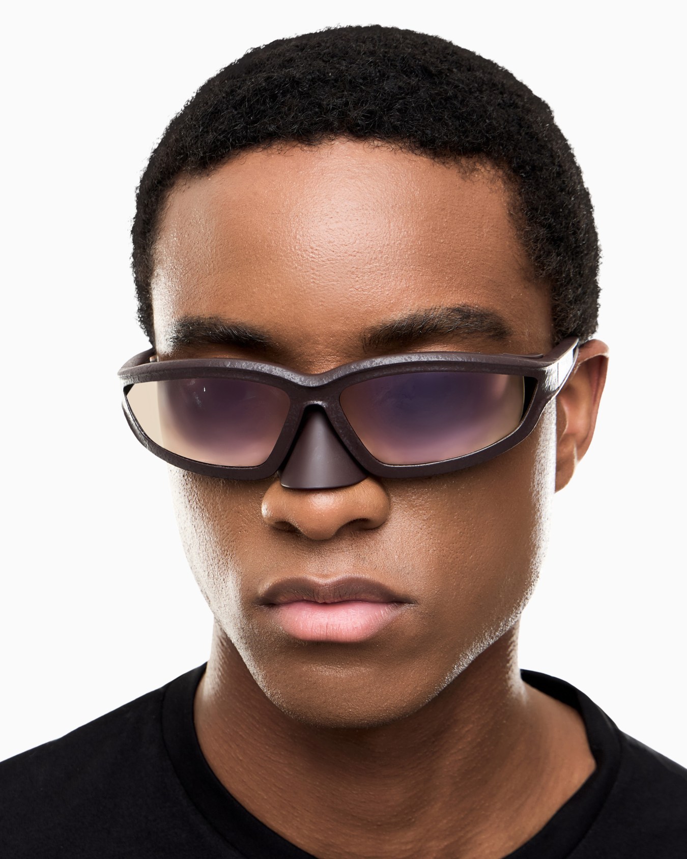 Lunettes de soleil sportives de forme irrégulière Diapositive 7