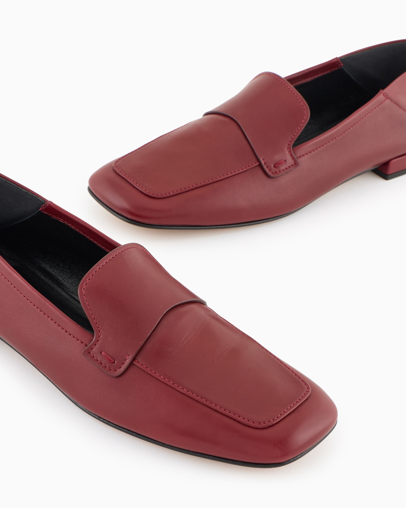 Mocassins en cuir de veau Giorgio Armani x 10 Corso Como Diapositive 4