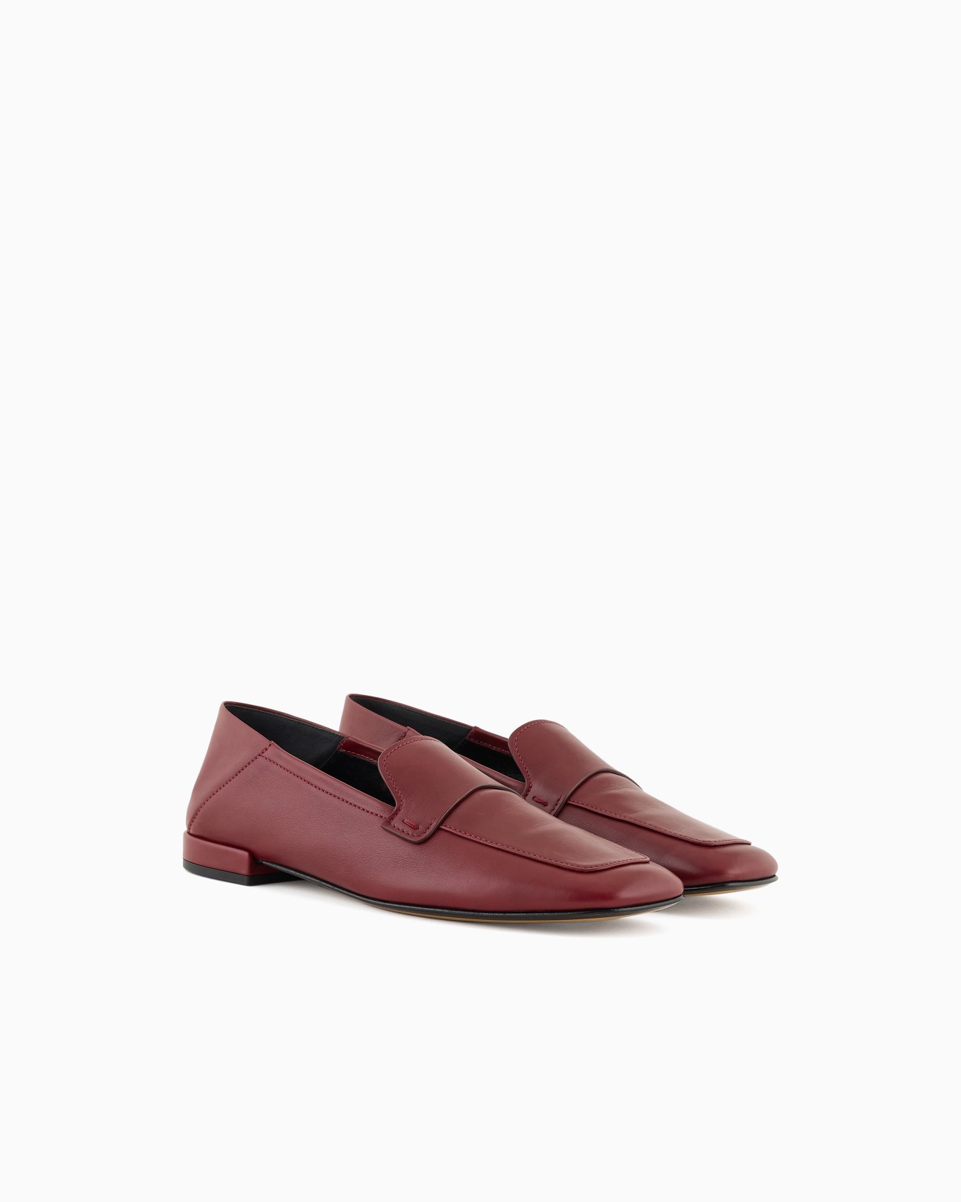 Mocassins en cuir de veau Giorgio Armani x 10 Corso Como Diapositive 1