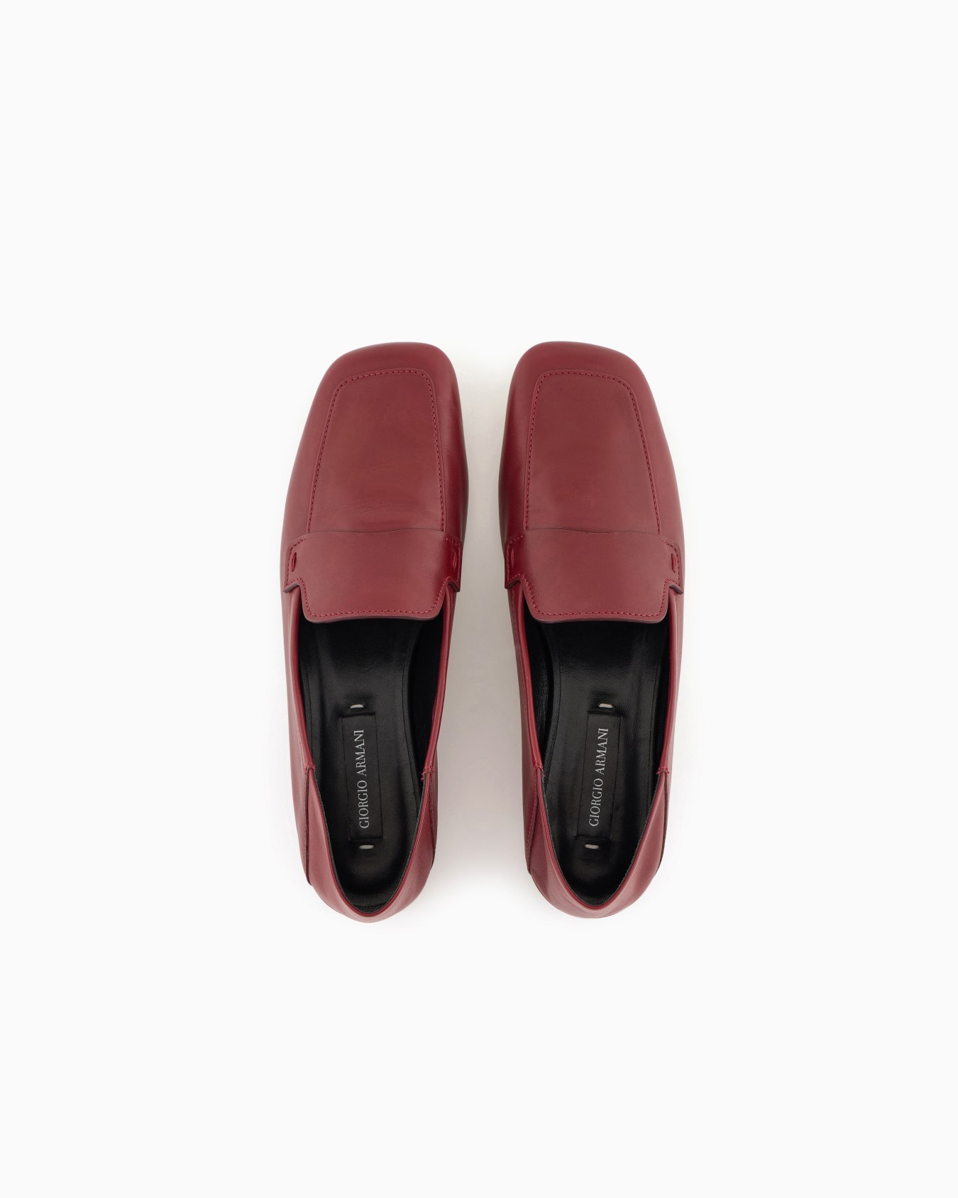 Mocassins en cuir de veau Giorgio Armani x 10 Corso Como Diapositive 2