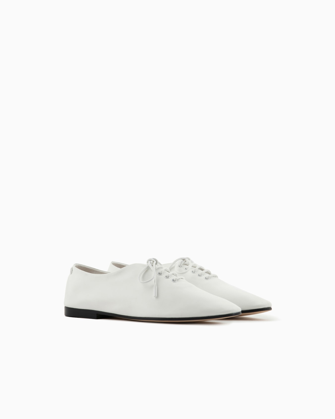 Nappa-leather lace-ups Slide 1