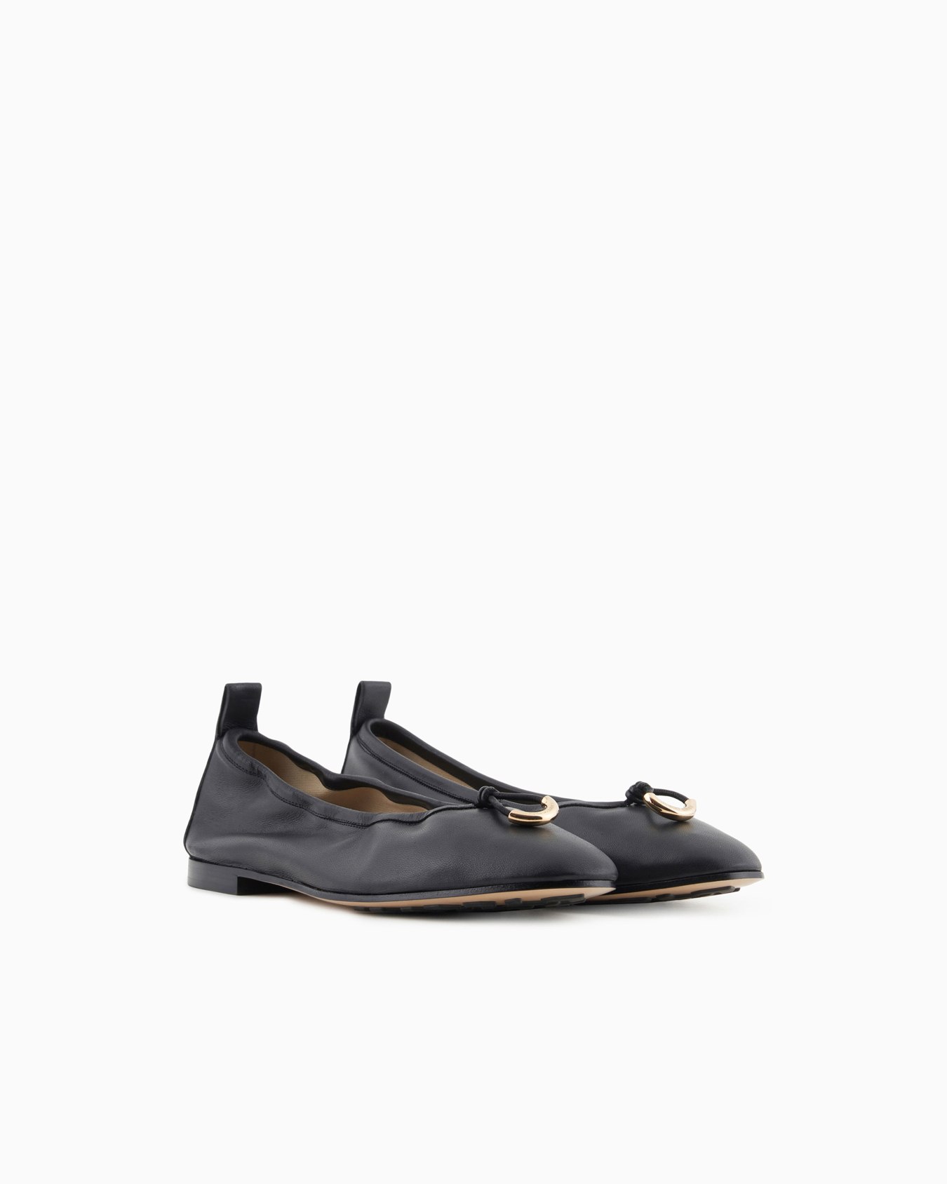 Nappa-leather ballerinas Slide 1