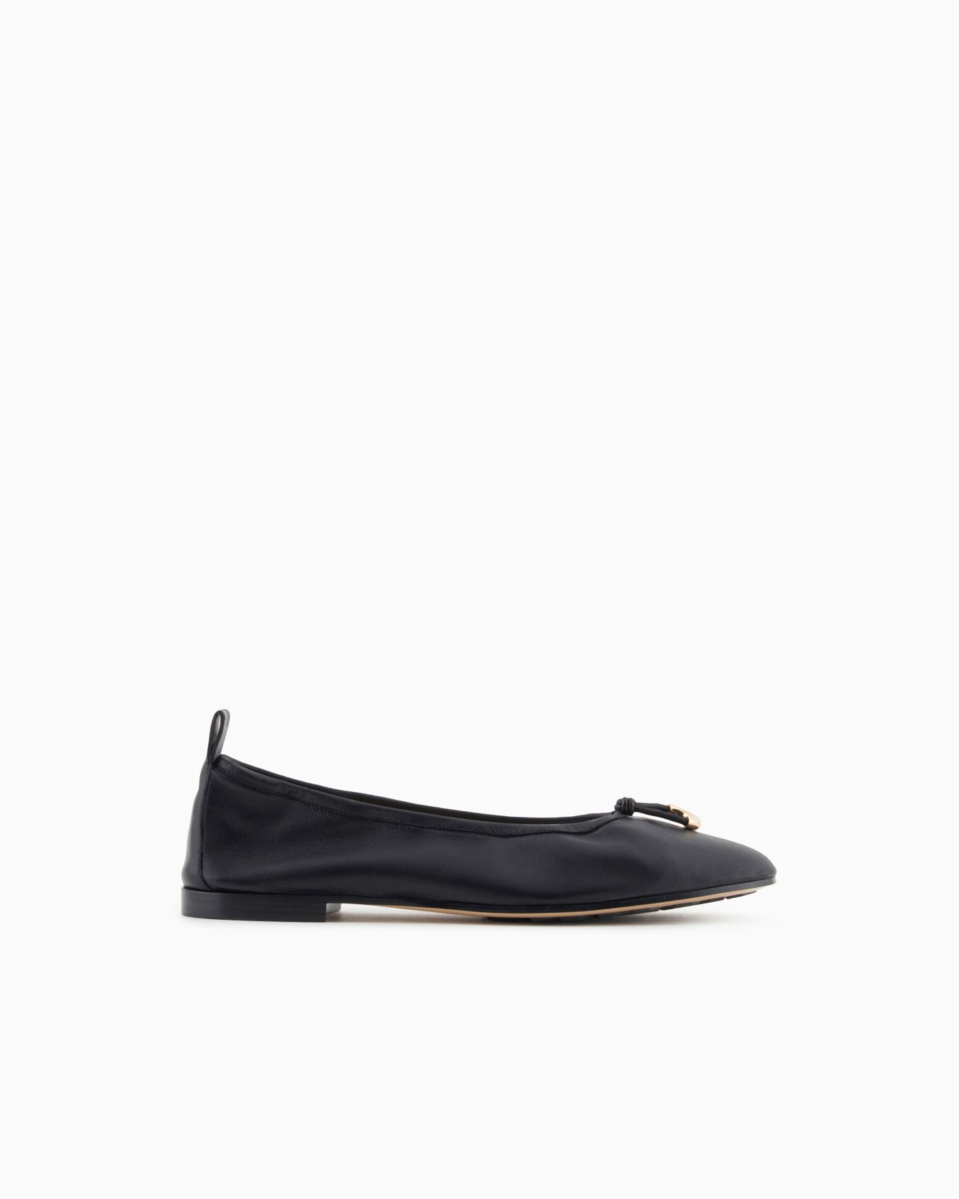 Nappa-leather ballerinas Slide 0