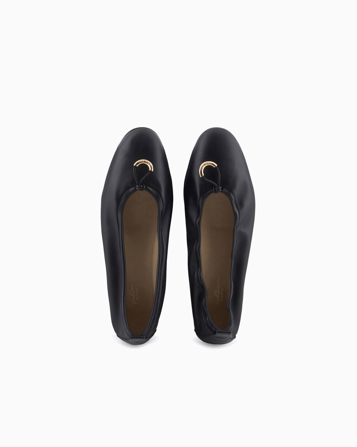 Nappa-leather ballerinas Slide 2