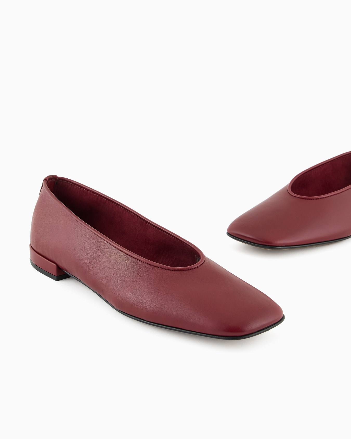 Giorgio Armani x 10 Corso Como calfskin ballerinas Slide 4