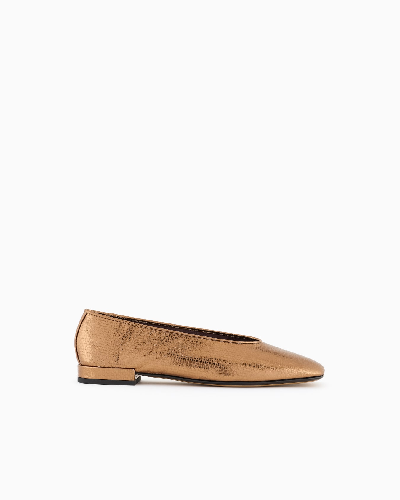 Giorgio Armani x 10 Corso Como lamé leather ballerinas Slide 0
