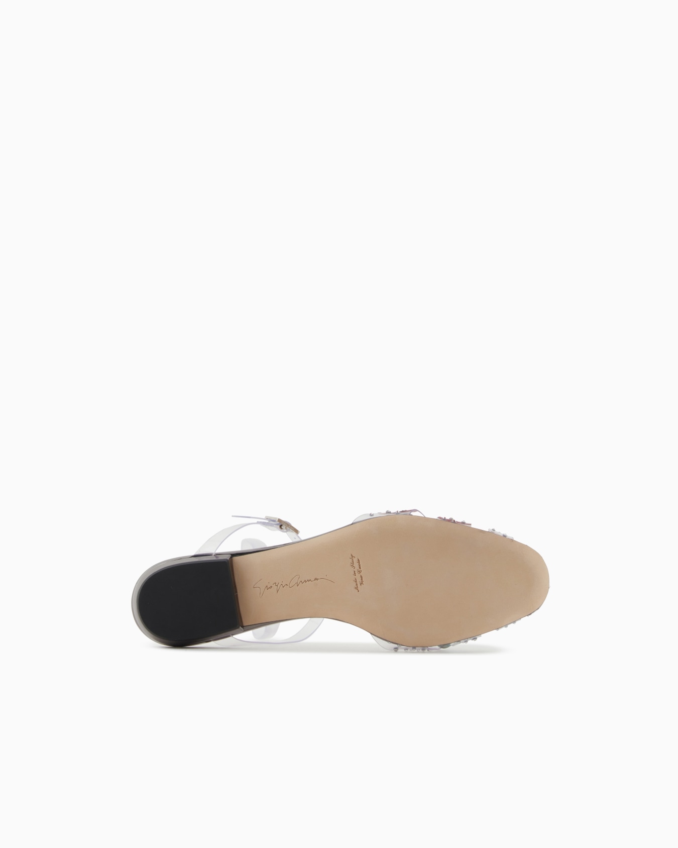 PVC and rhinestone slingback ballerinas Slide 5