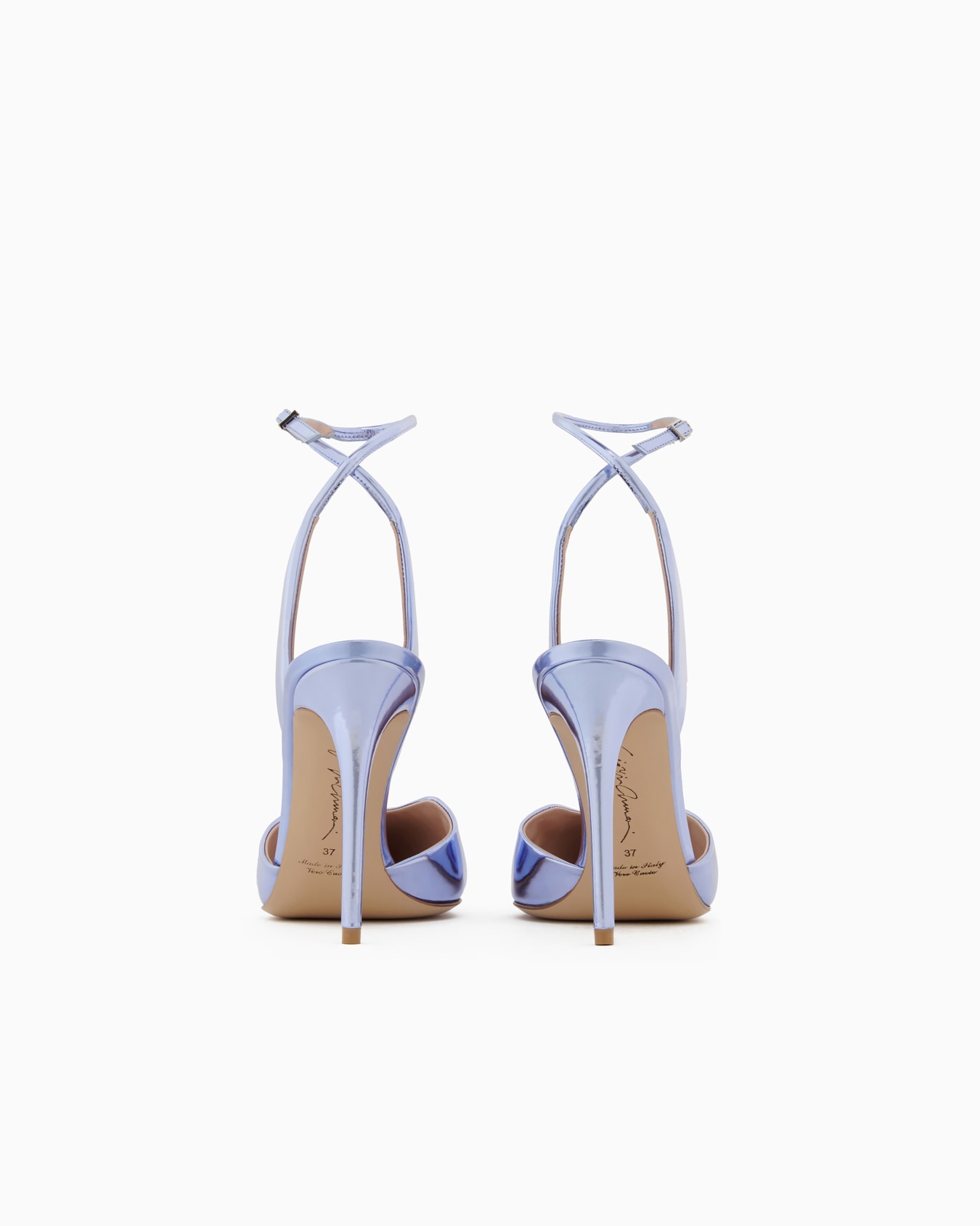 Zapato de salón de piel laminada Diapositiva 3