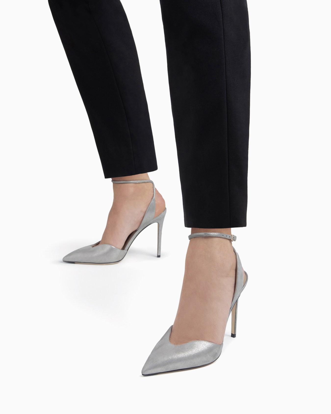 Zapato de salón de ante líquido Diapositiva 5