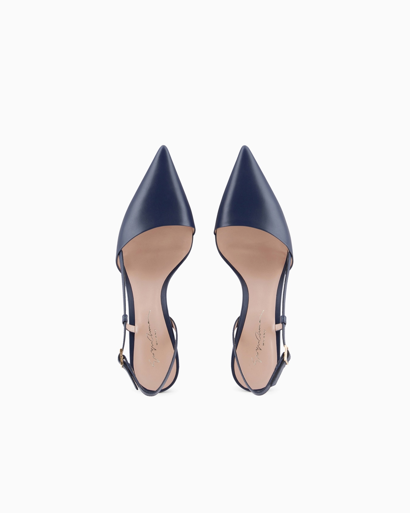 Zapato destalonado de piel Diapositiva 2