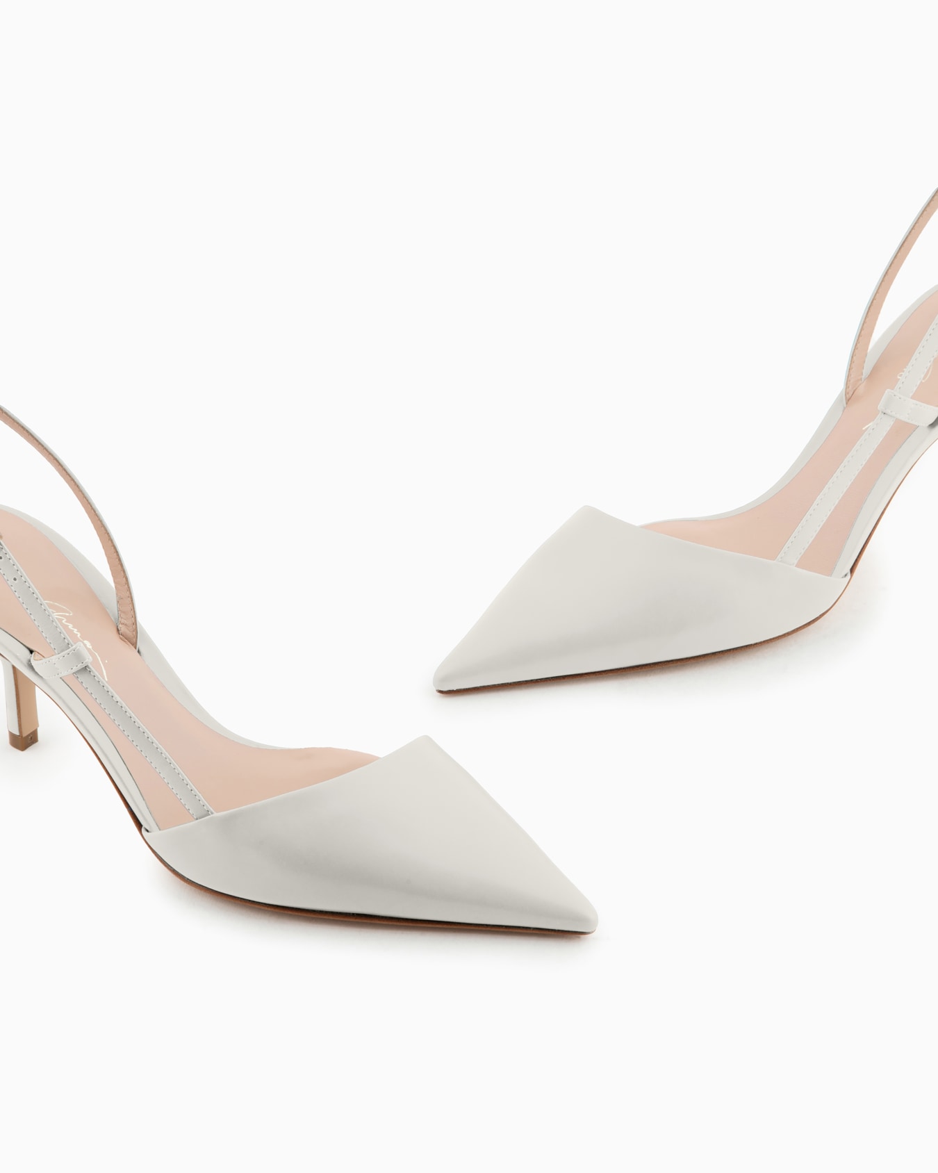 Leather slingbacks Slide 4