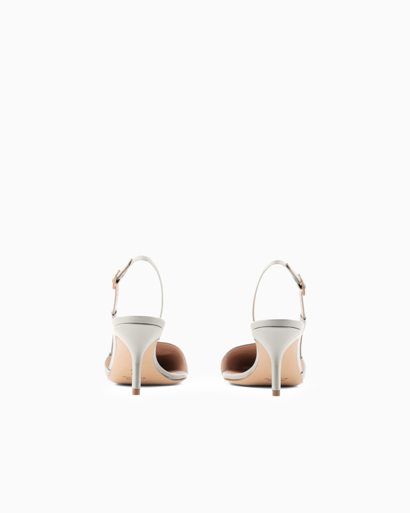 Leather slingbacks Slide 3