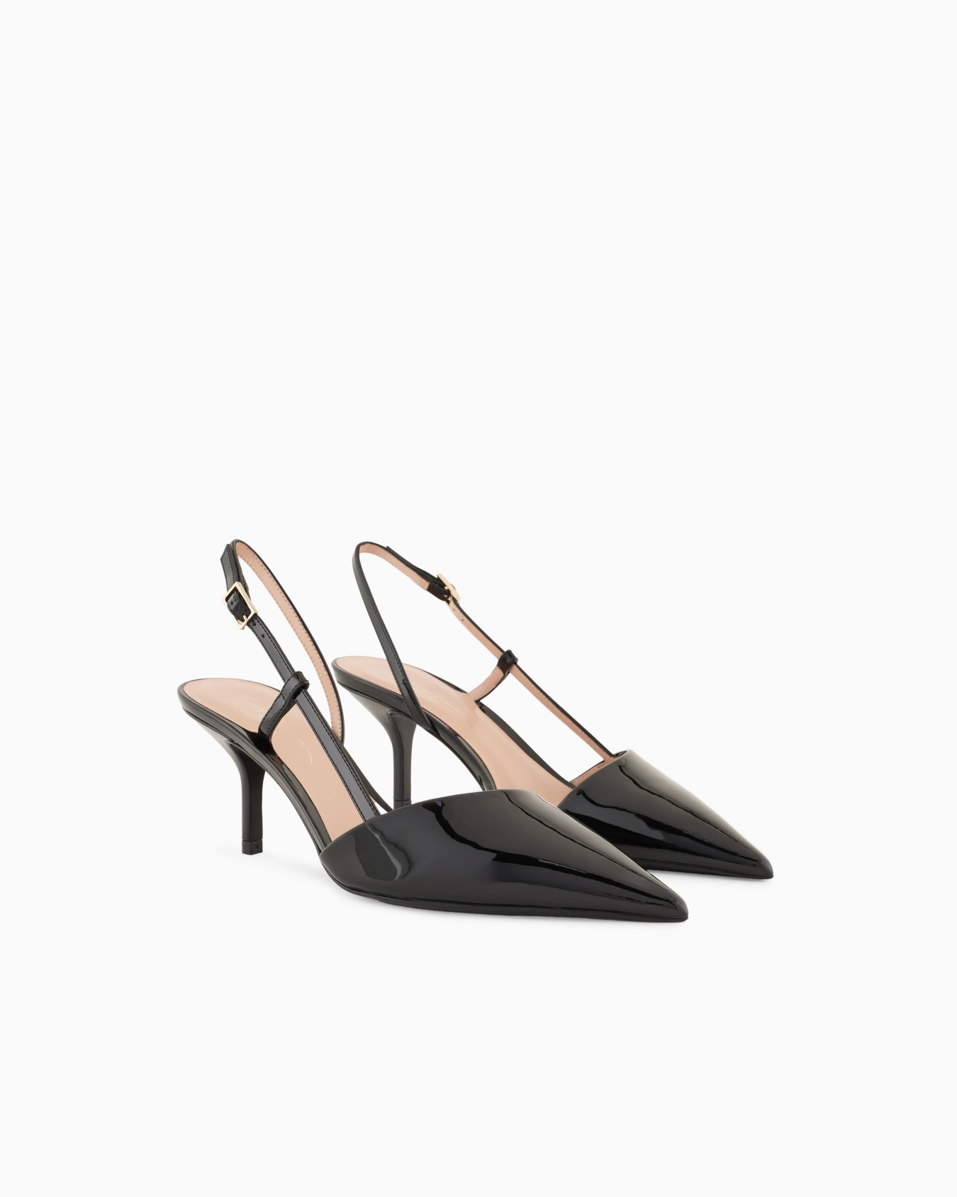 Patent leather slingbacks Slide 1