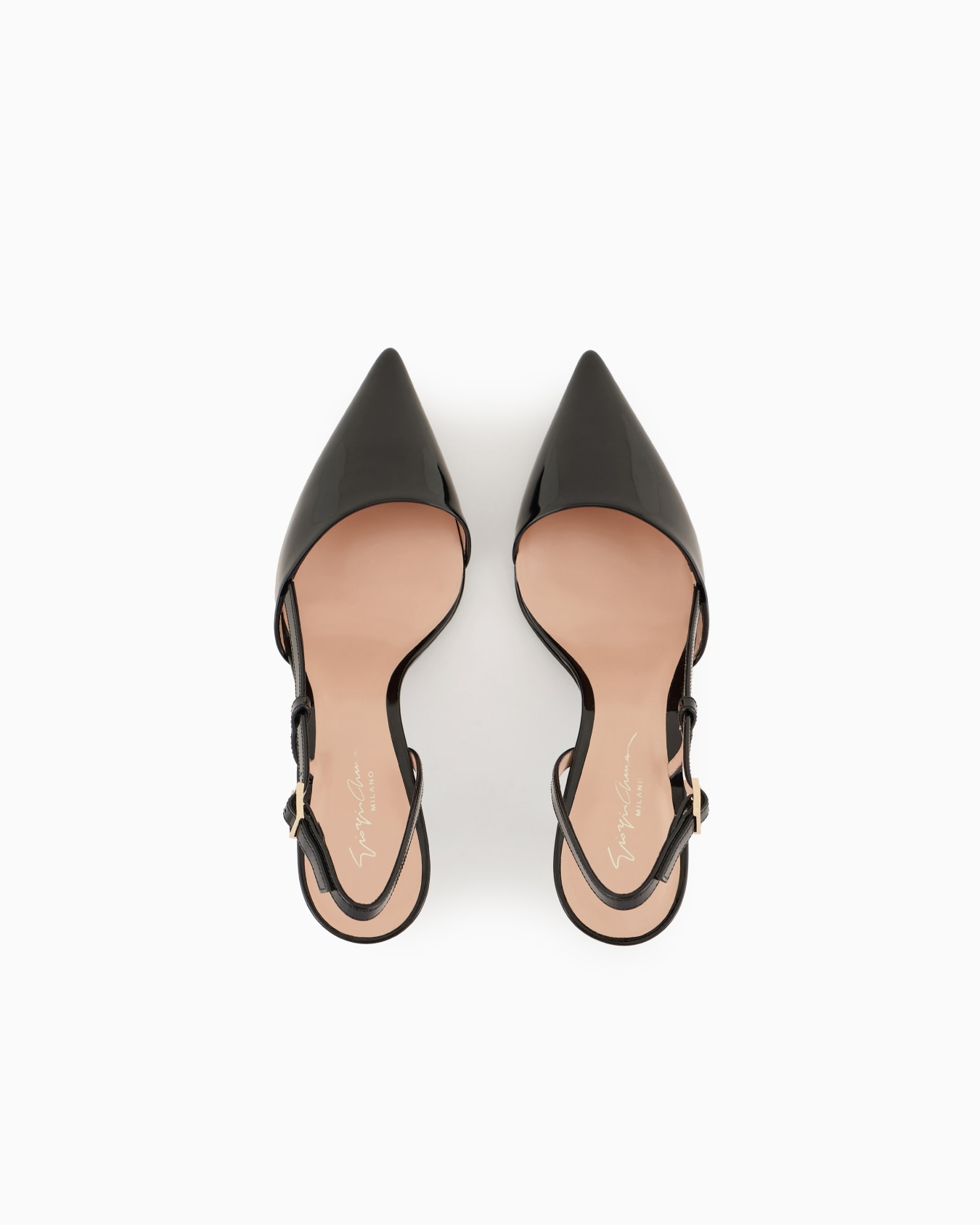 Patent leather slingbacks Slide 2