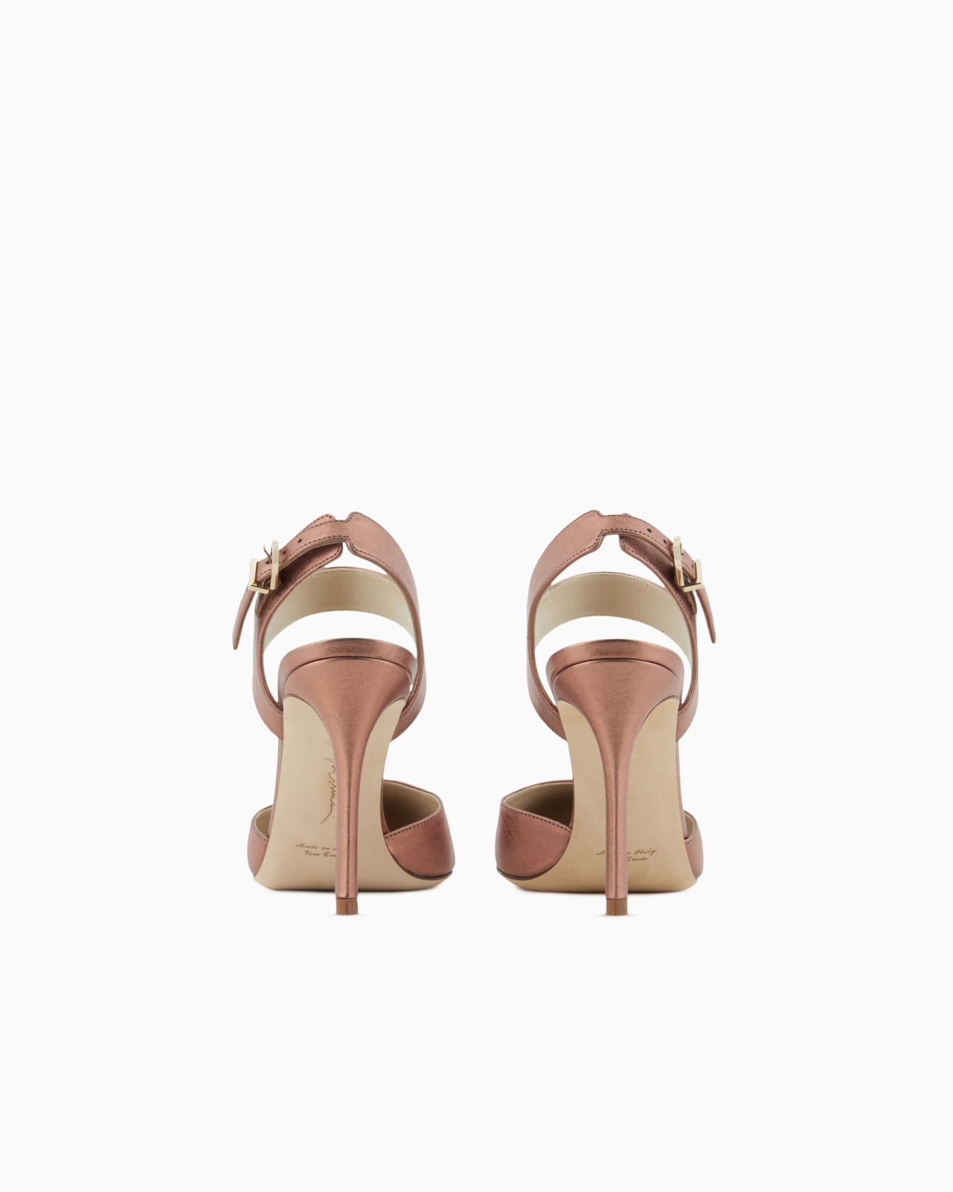 Lamé leather court shoes Slide 3