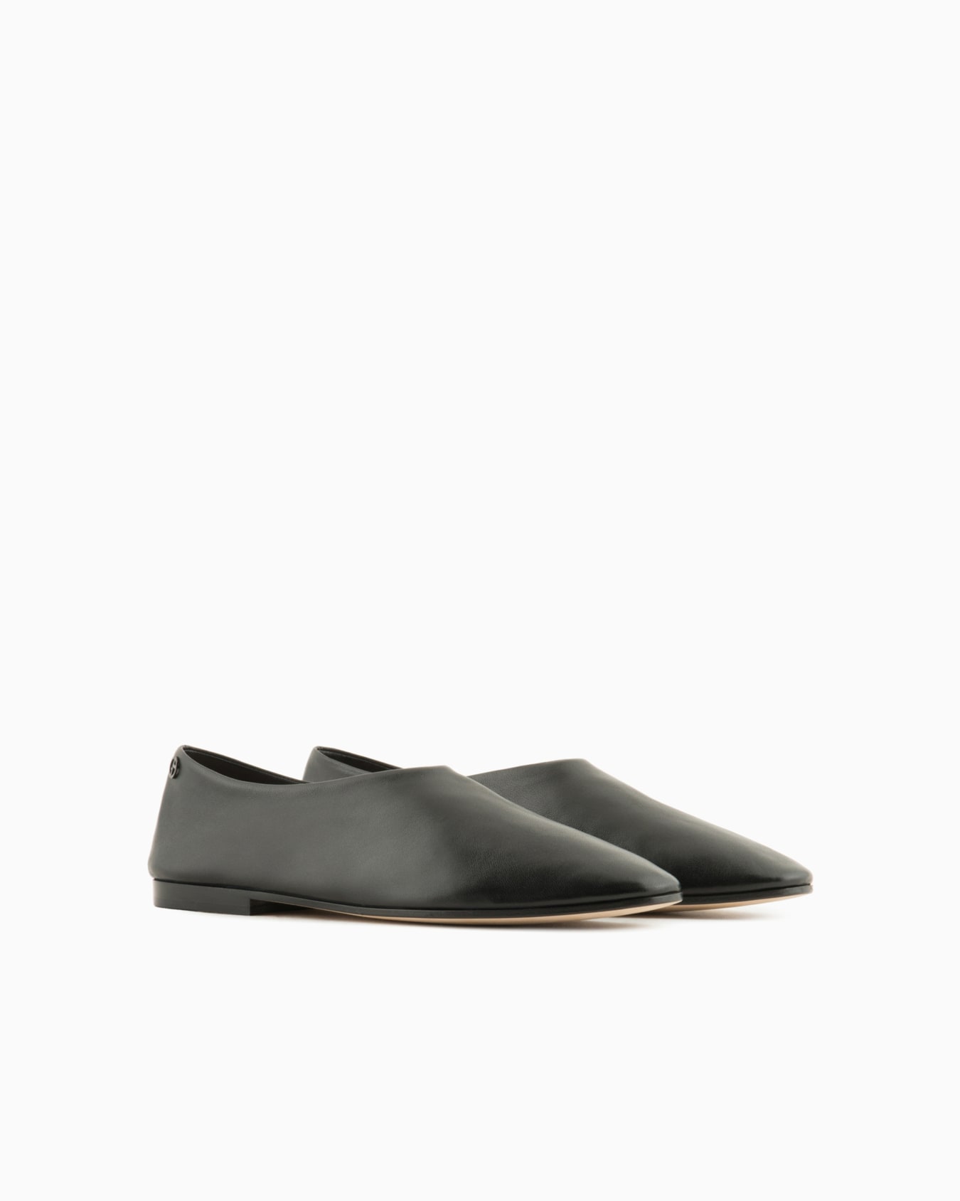 Nappa-leather slip-ons Slide 1