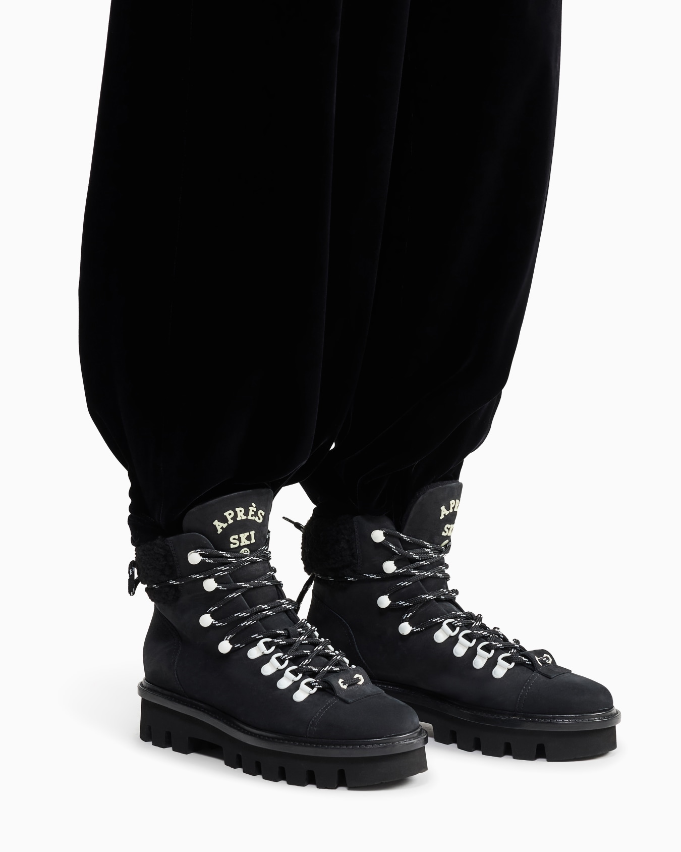 Giorgio Armani Neve hiking boots Slide 4