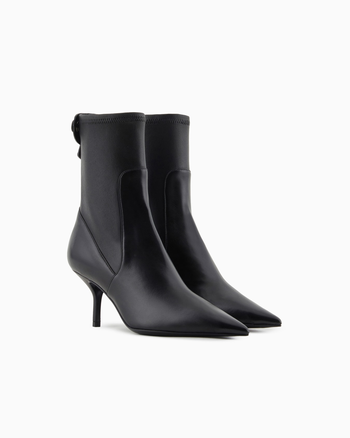 Bottines à talon en nappa Diapositive 1