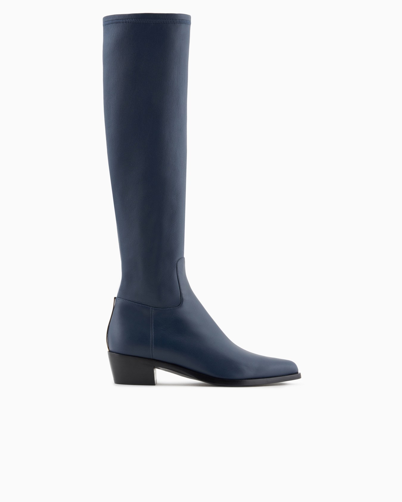 Stretch nappa-leather boots Slide 0