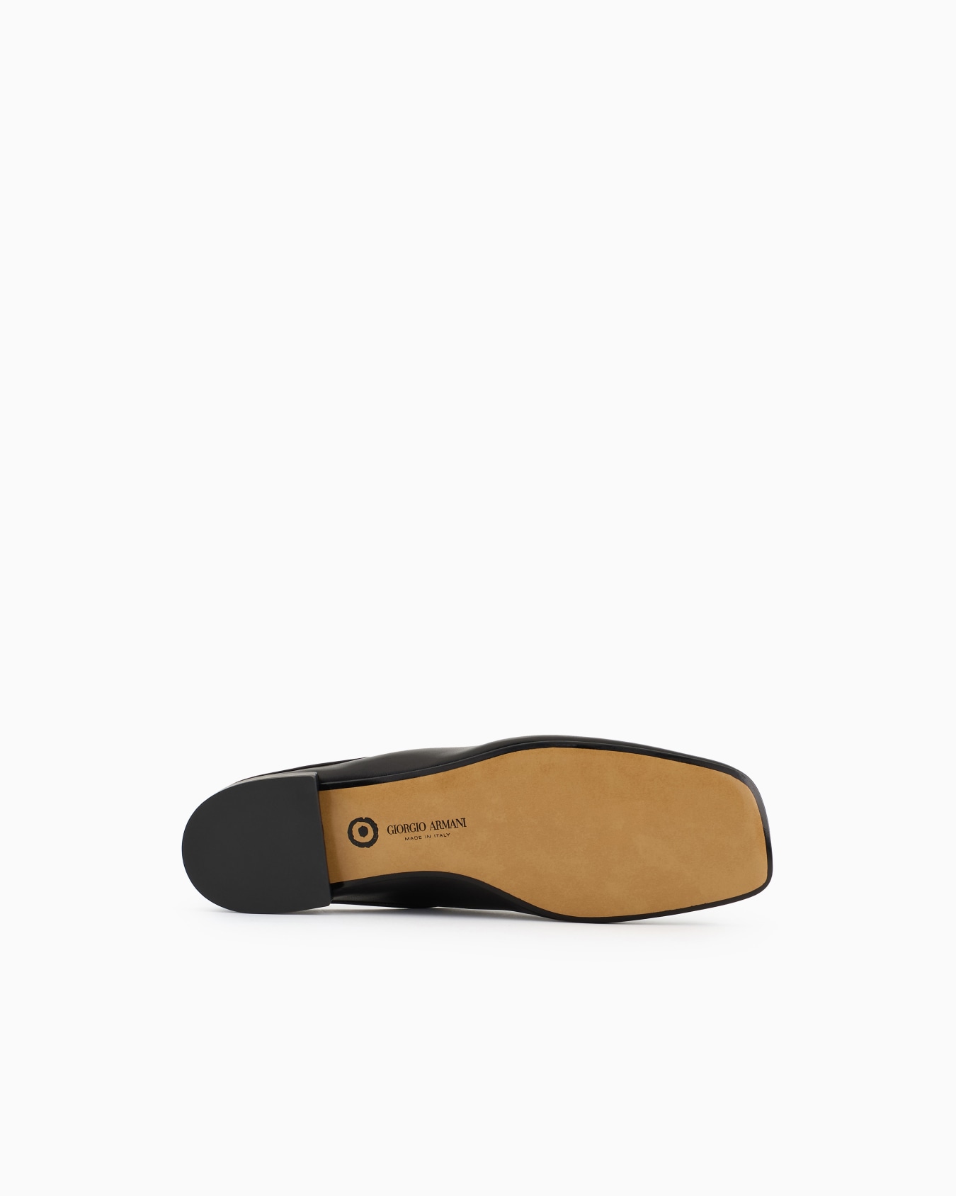 Giorgio Armani X 10 Corso Como Sabot aus Kalbsleder Folie 5
