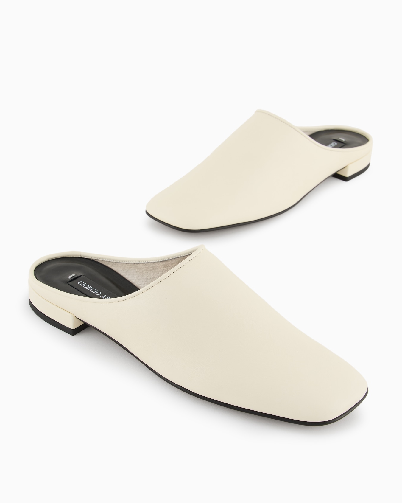 Giorgio Armani x 10 Corso Como calfskin mules Slide 4