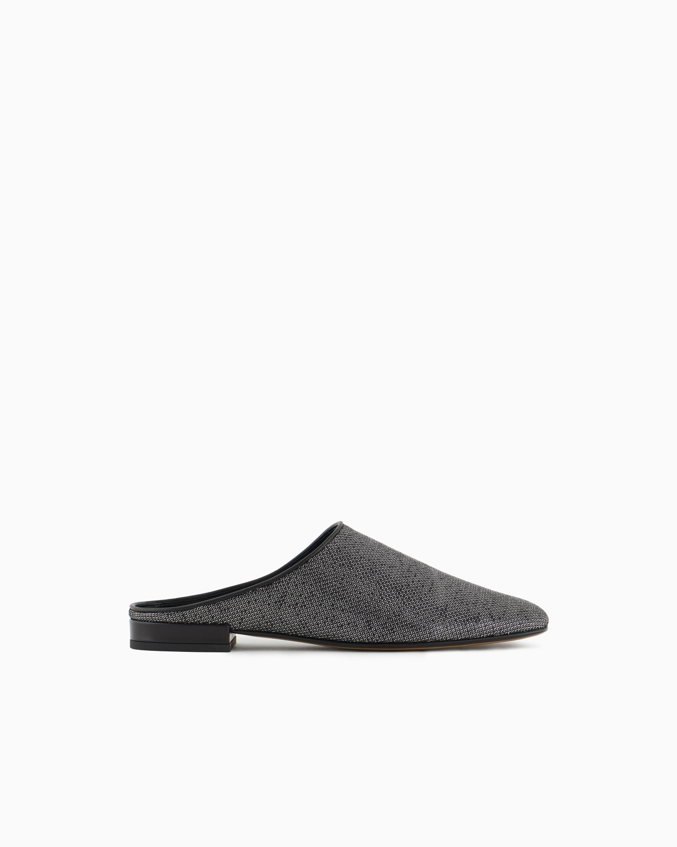 Giorgio Armani x 10 Corso Como mules in lurex fabric and leather Slide 0
