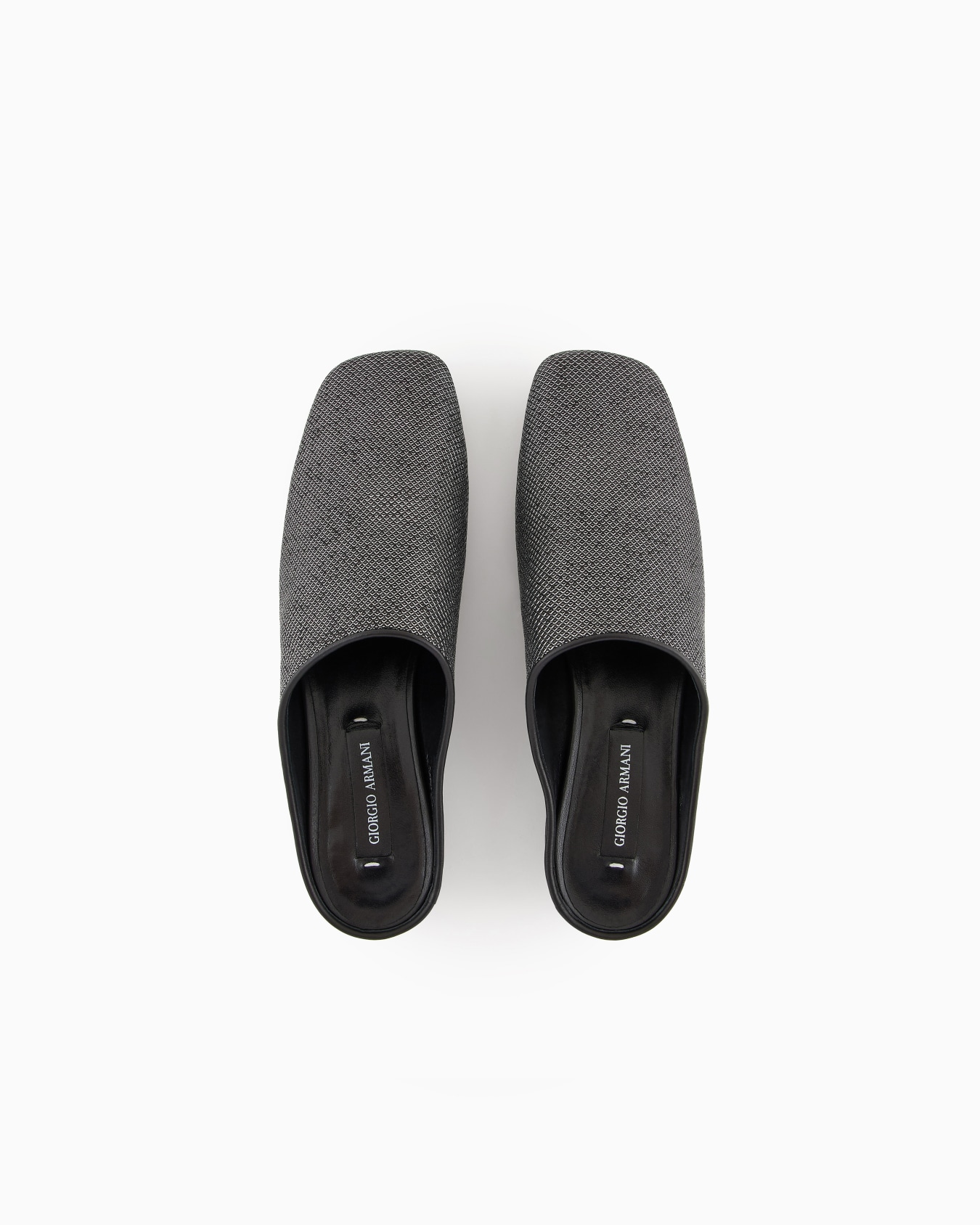 Giorgio Armani x 10 Corso Como mules in lurex fabric and leather Slide 2