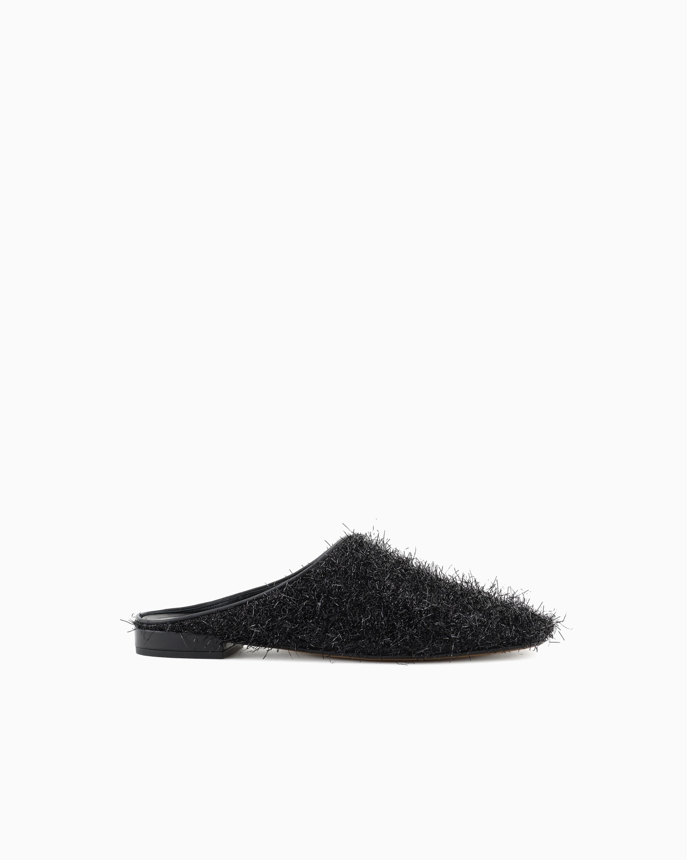 Zuecos de tejido efecto pelo Giorgio Armani x 10 Corso Como Diapositiva 0