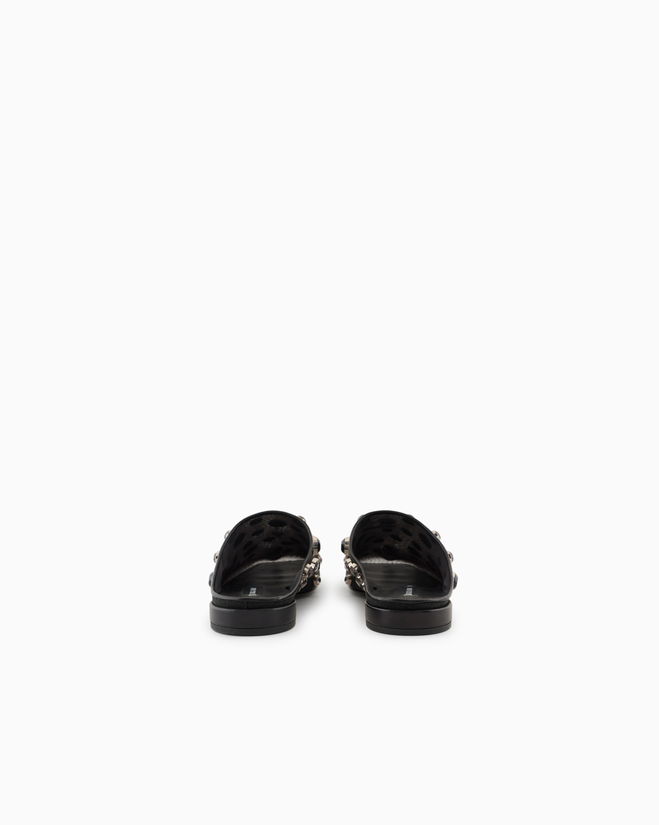 Giorgio Armani x 10 Corso Como mules in mesh and encrusted rhinestones Slide 3