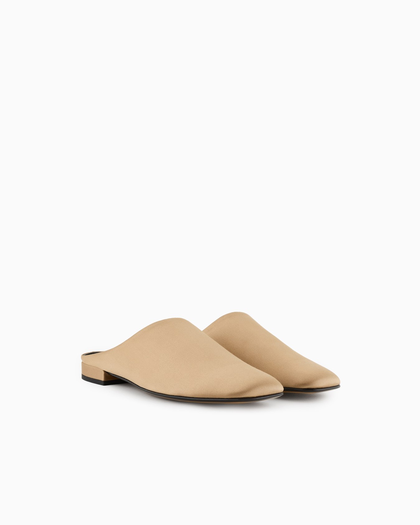 Giorgio Armani X 10 Corso Como satin mules Slide 1