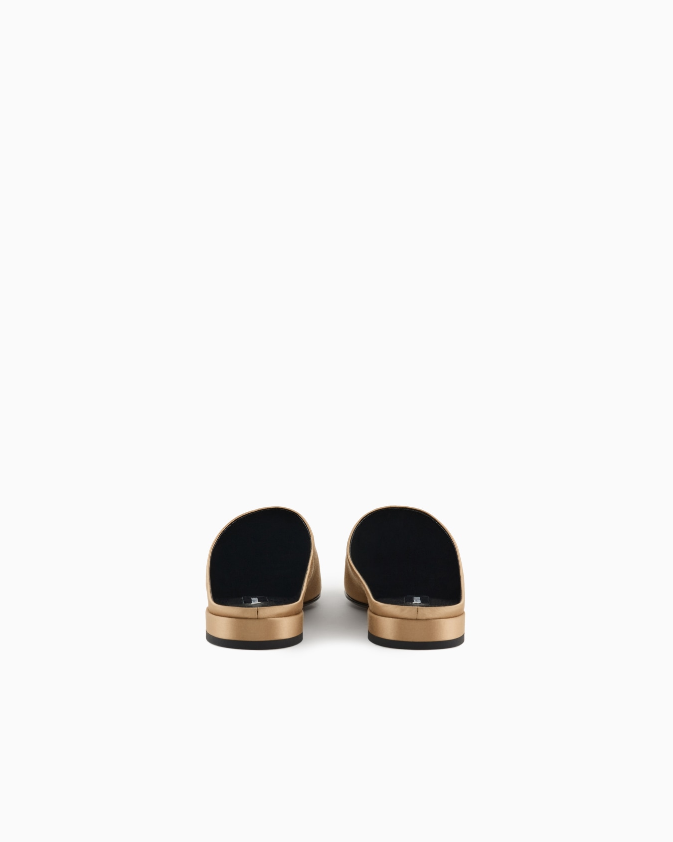 Giorgio Armani X 10 Corso Como satin mules Slide 3