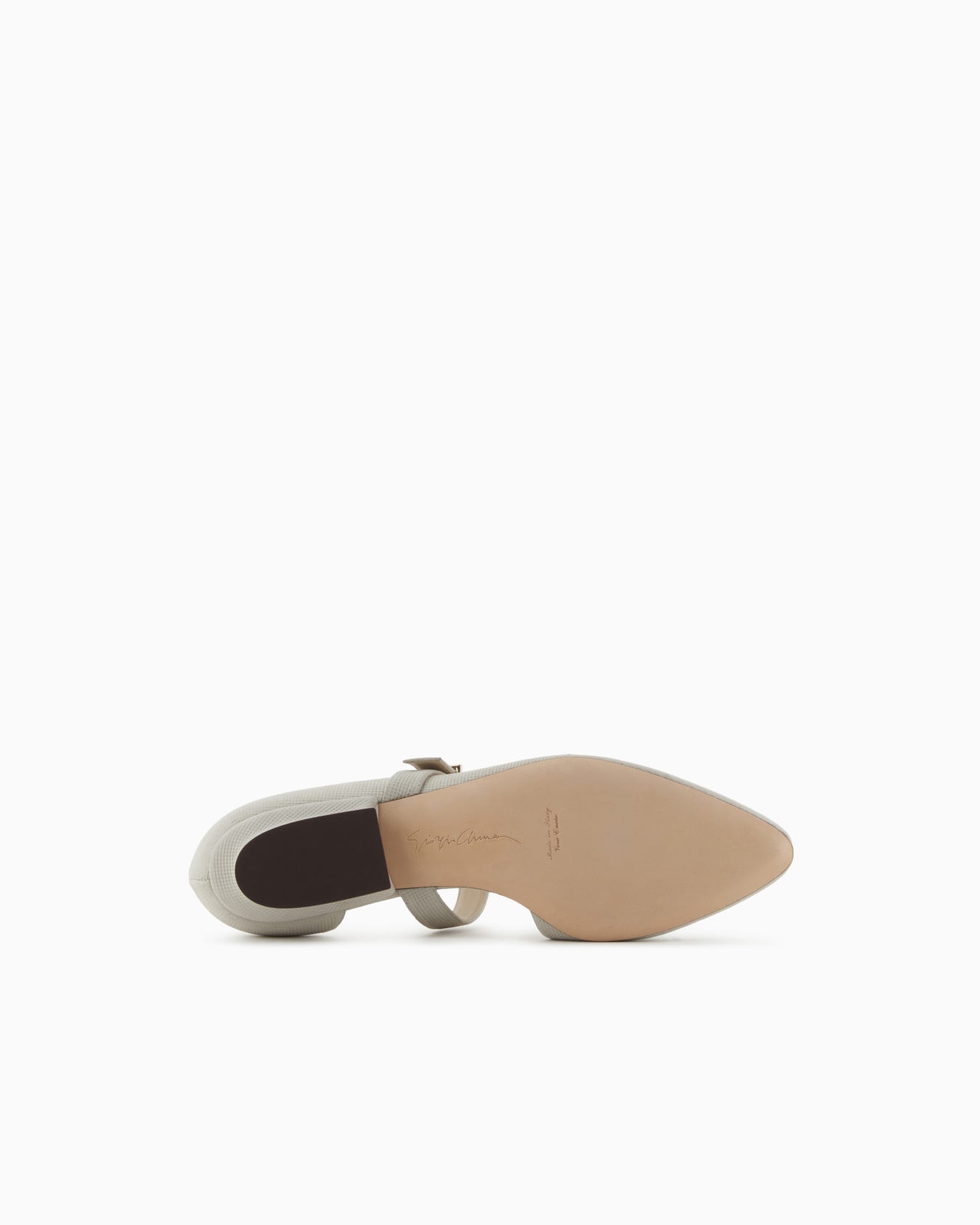 Leather ballerinas with strap  Slide 5