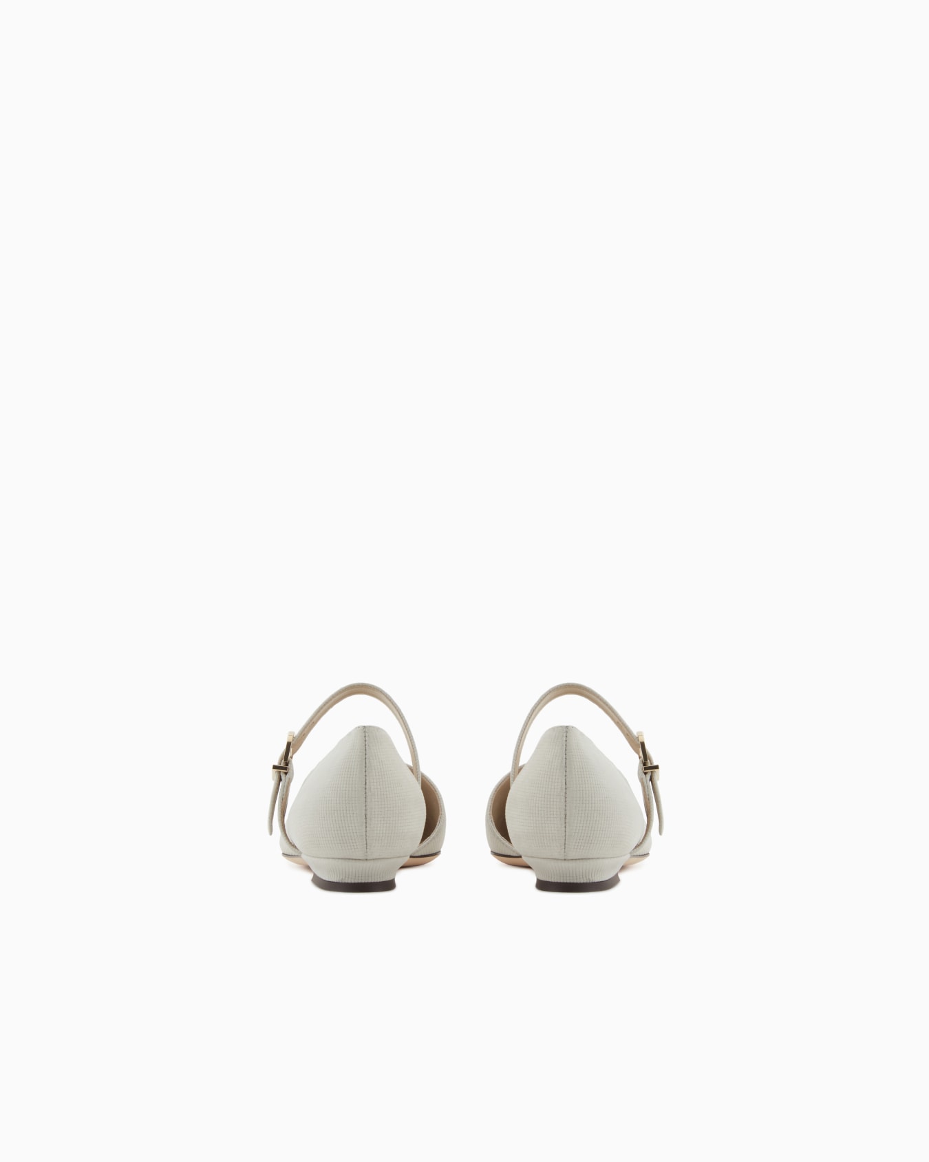 Leather ballerinas with strap  Slide 3