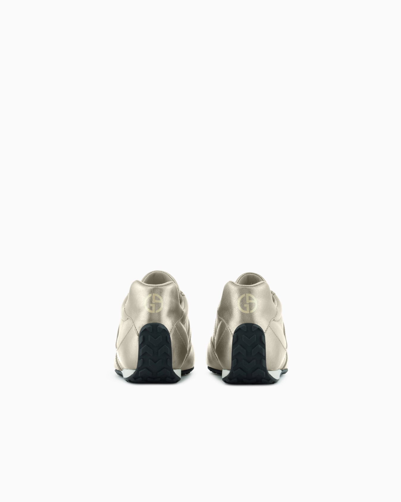 Sneakers en cuir lamé Diapositive 3