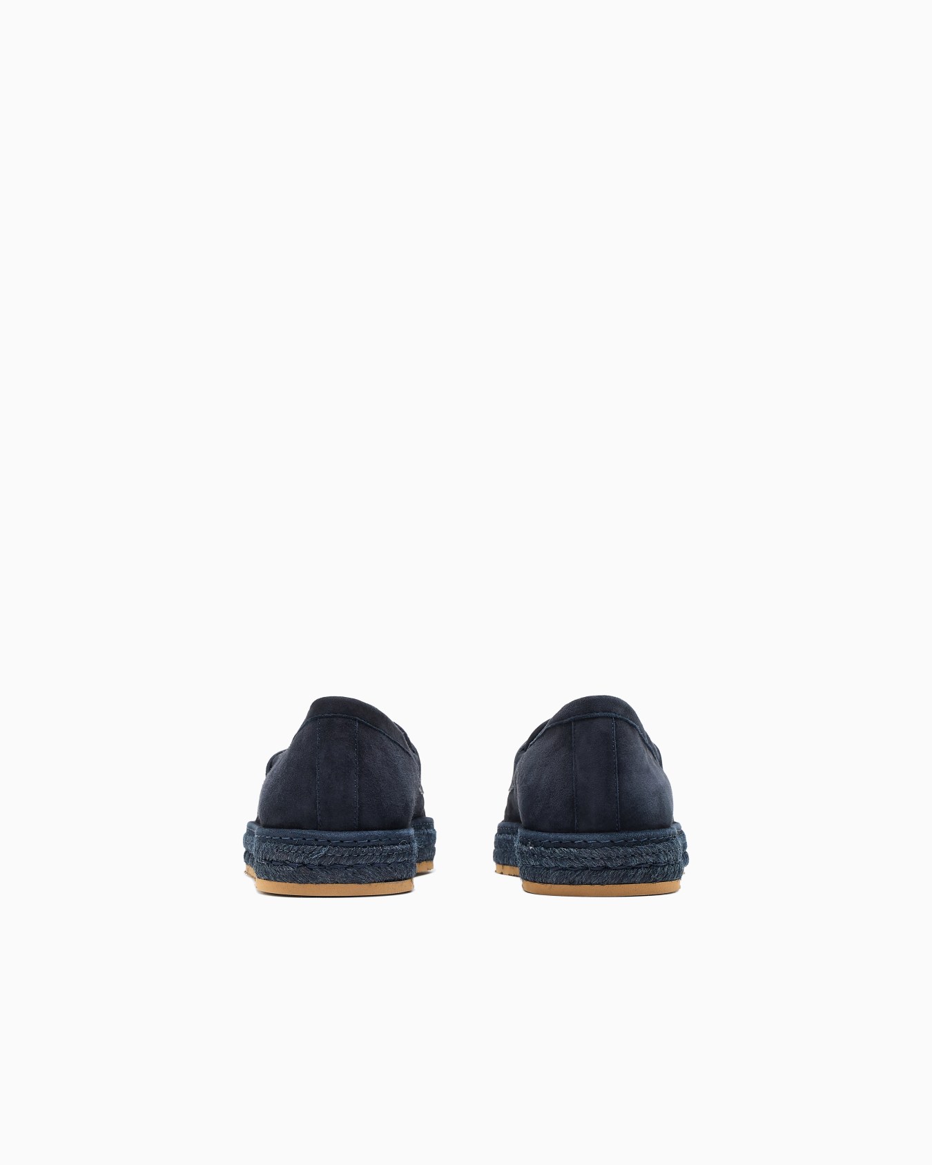 Suede loafers with a rope sole Slide 3
